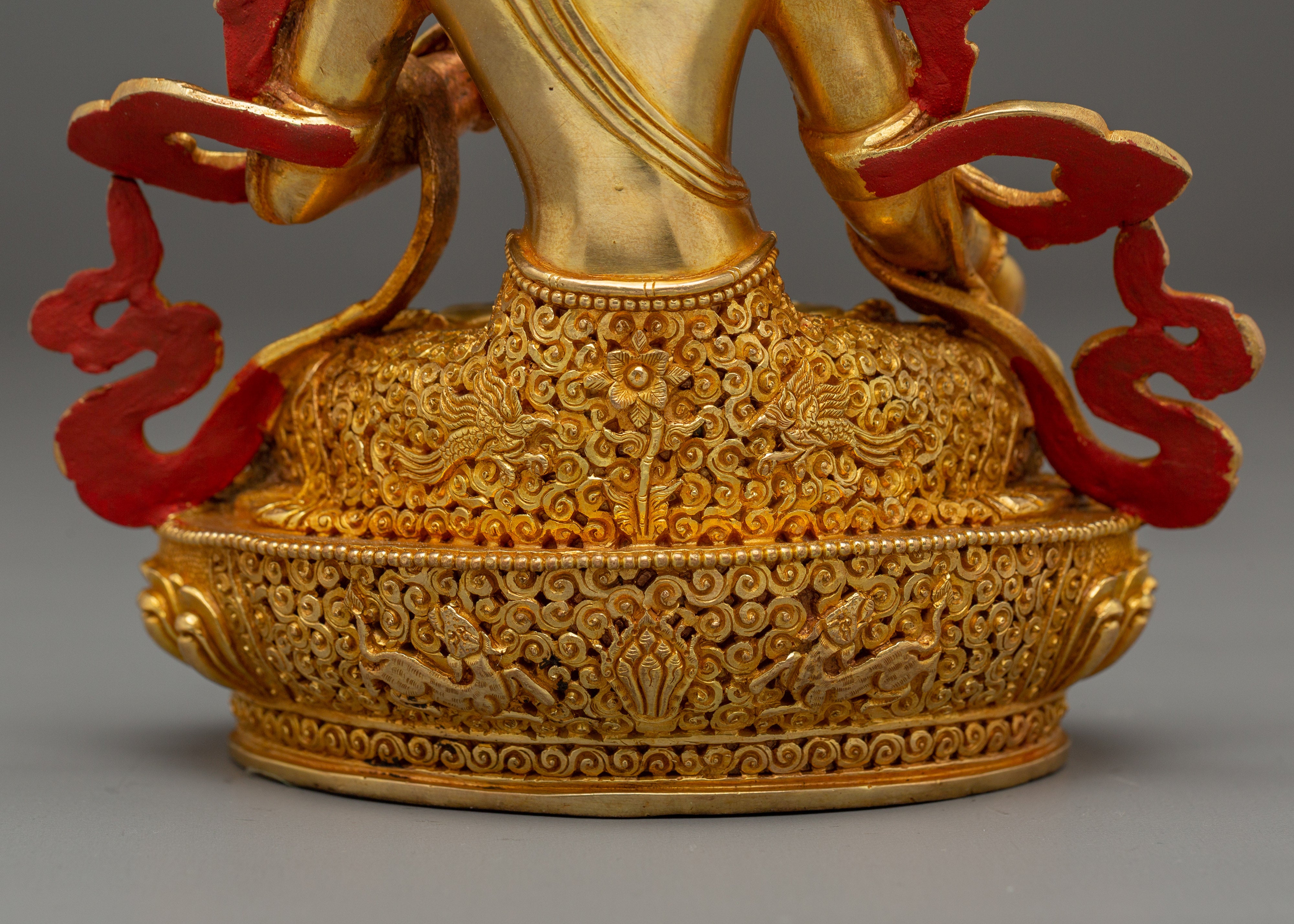 Golden Sita Tara "White Tara" Handmade Statue | Healing Goddess