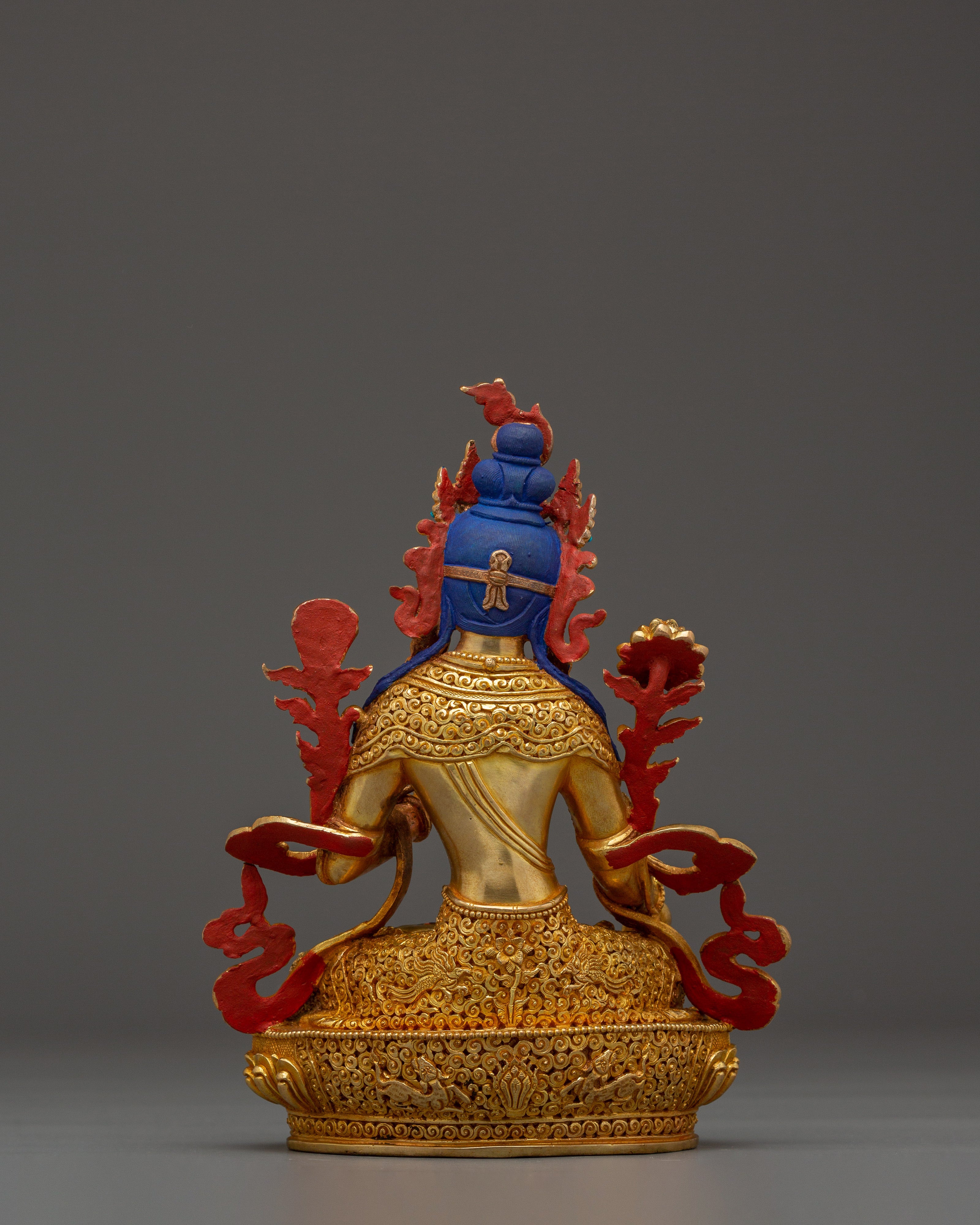 Golden Sita Tara "White Tara" Handmade Statue | Healing Goddess