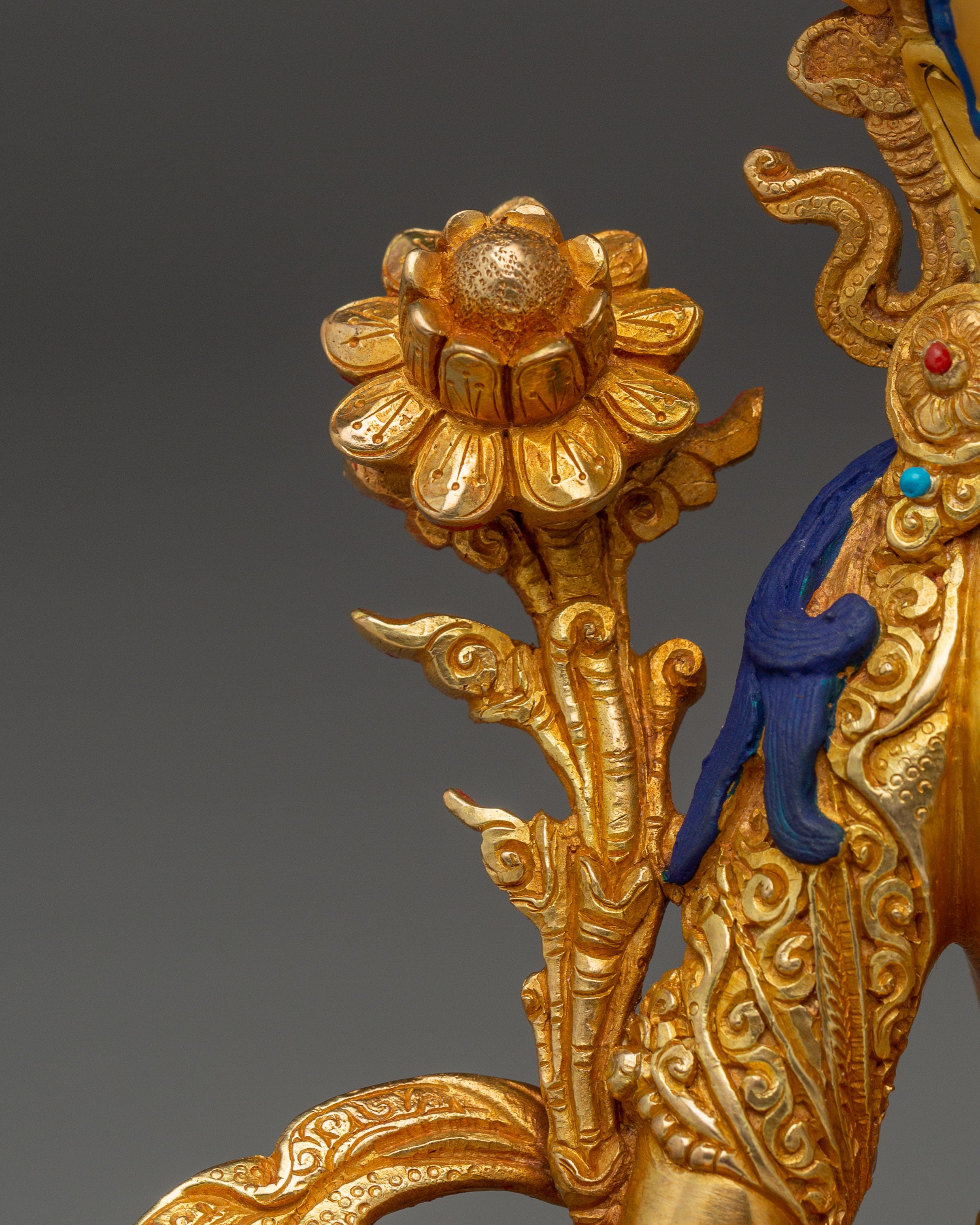 Golden Sita Tara "White Tara" Handmade Statue | Healing Goddess