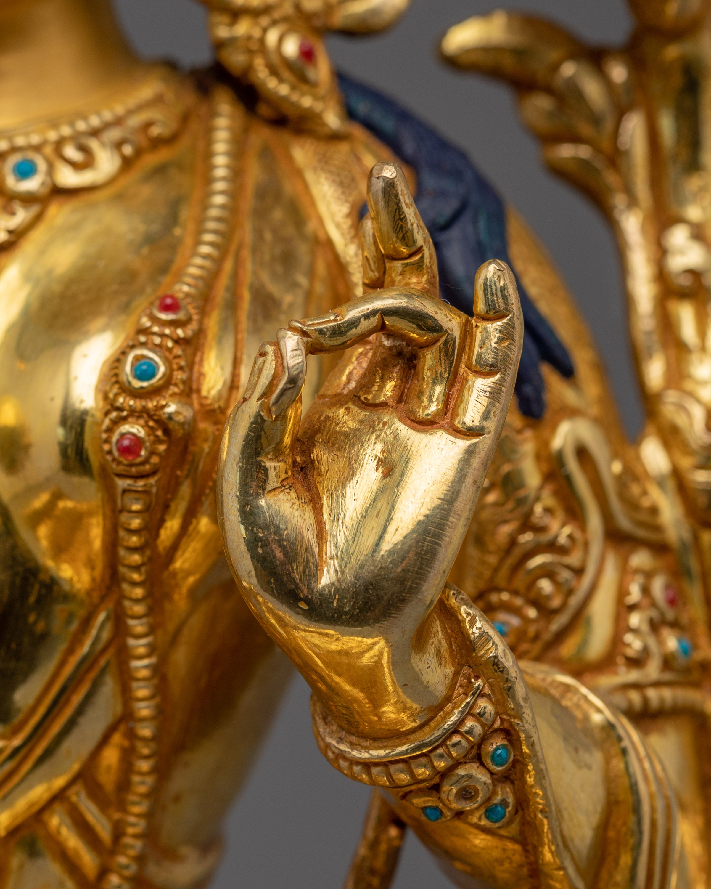 Peaceful Goddess Green Tara Artwork | Enlightened Tara