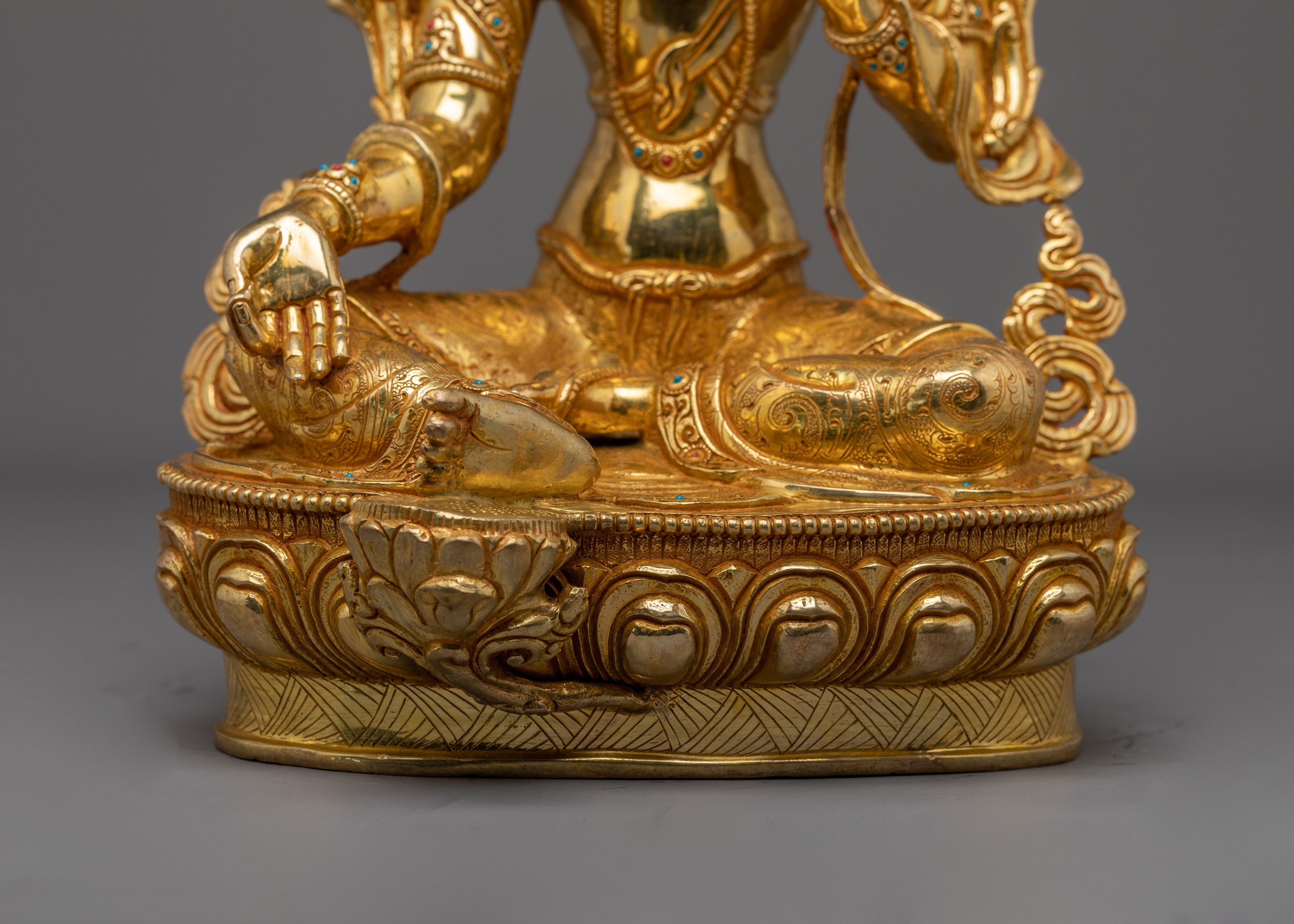 Peaceful Goddess Green Tara Artwork | Enlightened Tara