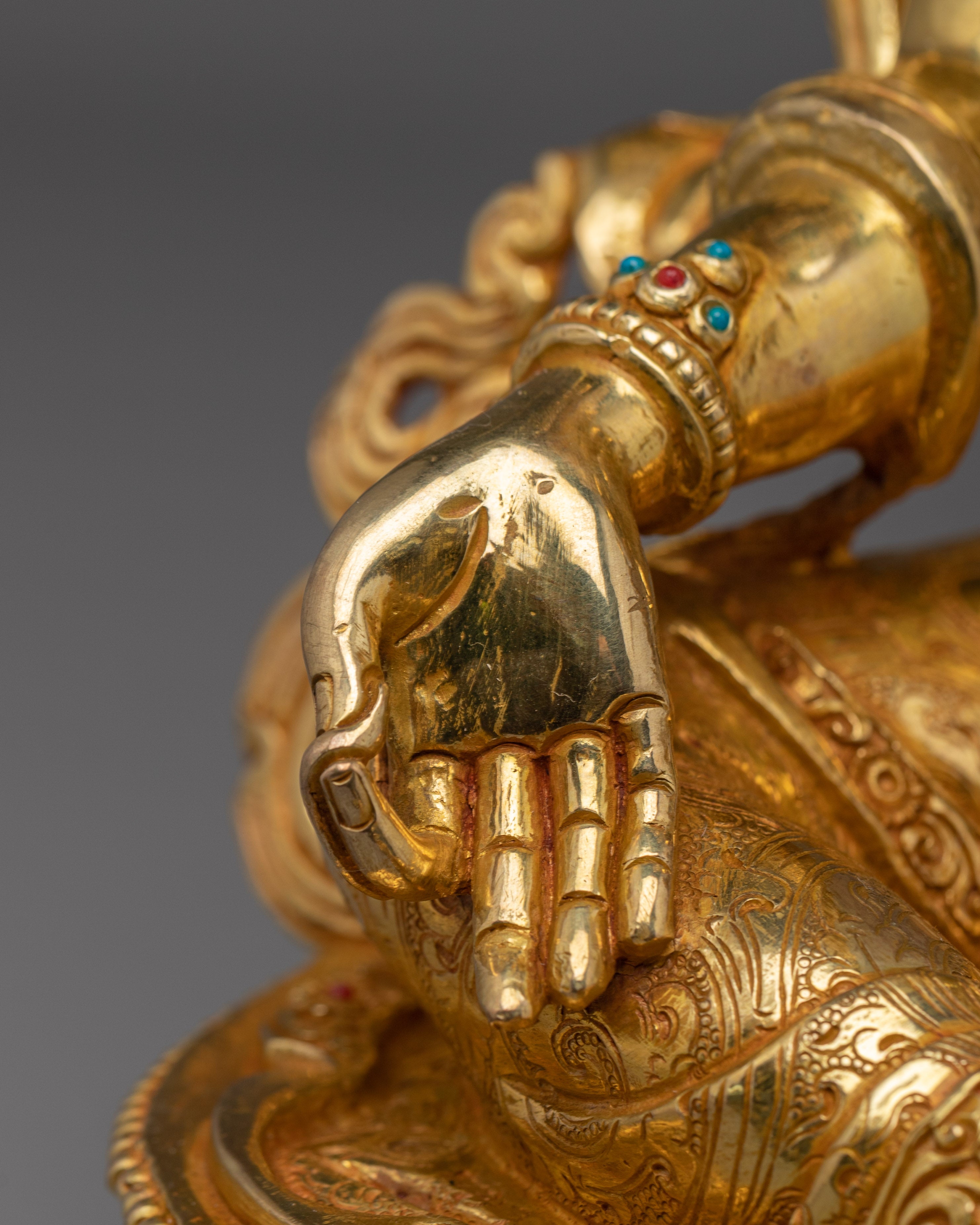 Peaceful Goddess Green Tara Artwork | Enlightened Tara