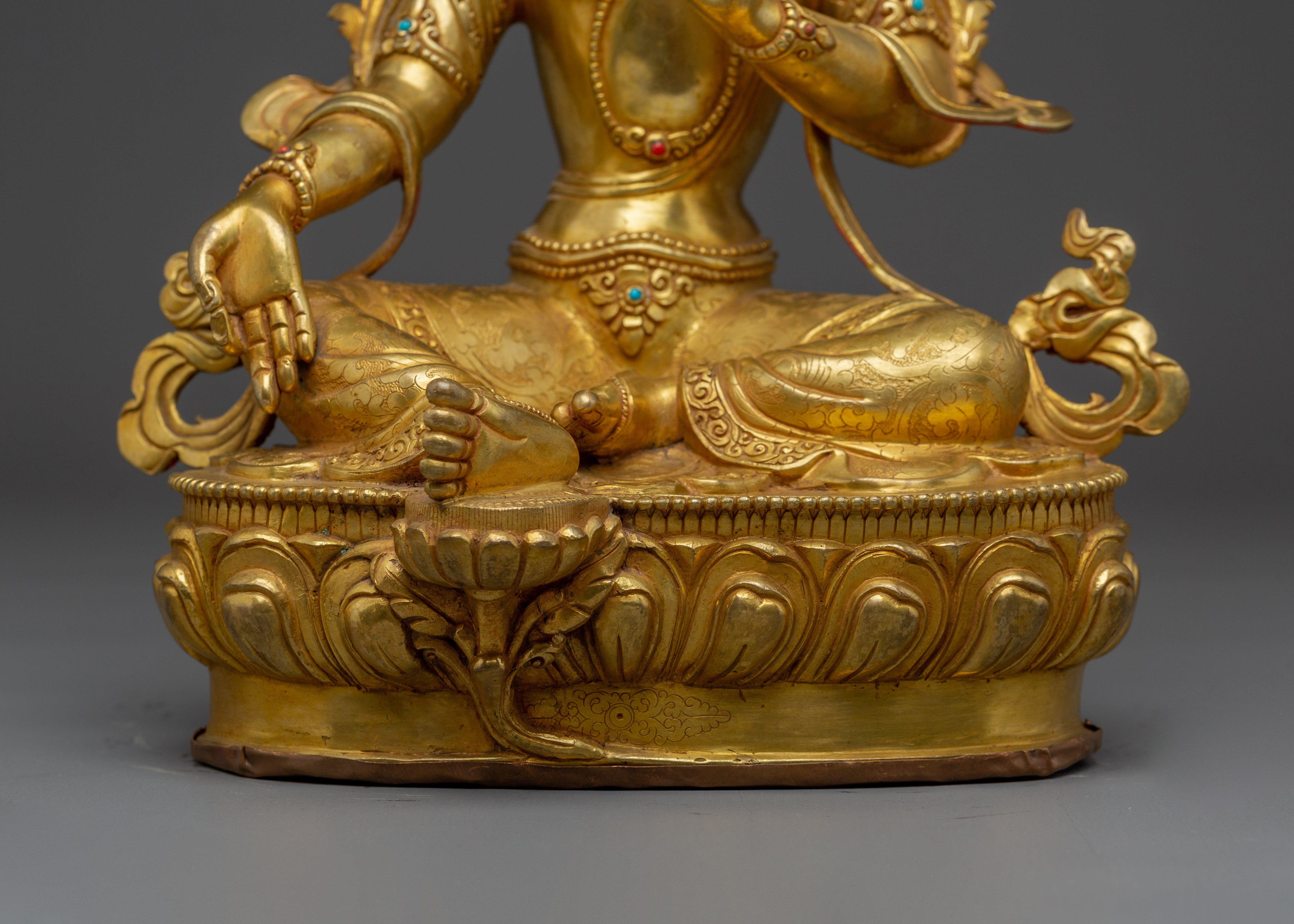 Tibetan Goddess Green Tara Artwork | Enlightened Tara