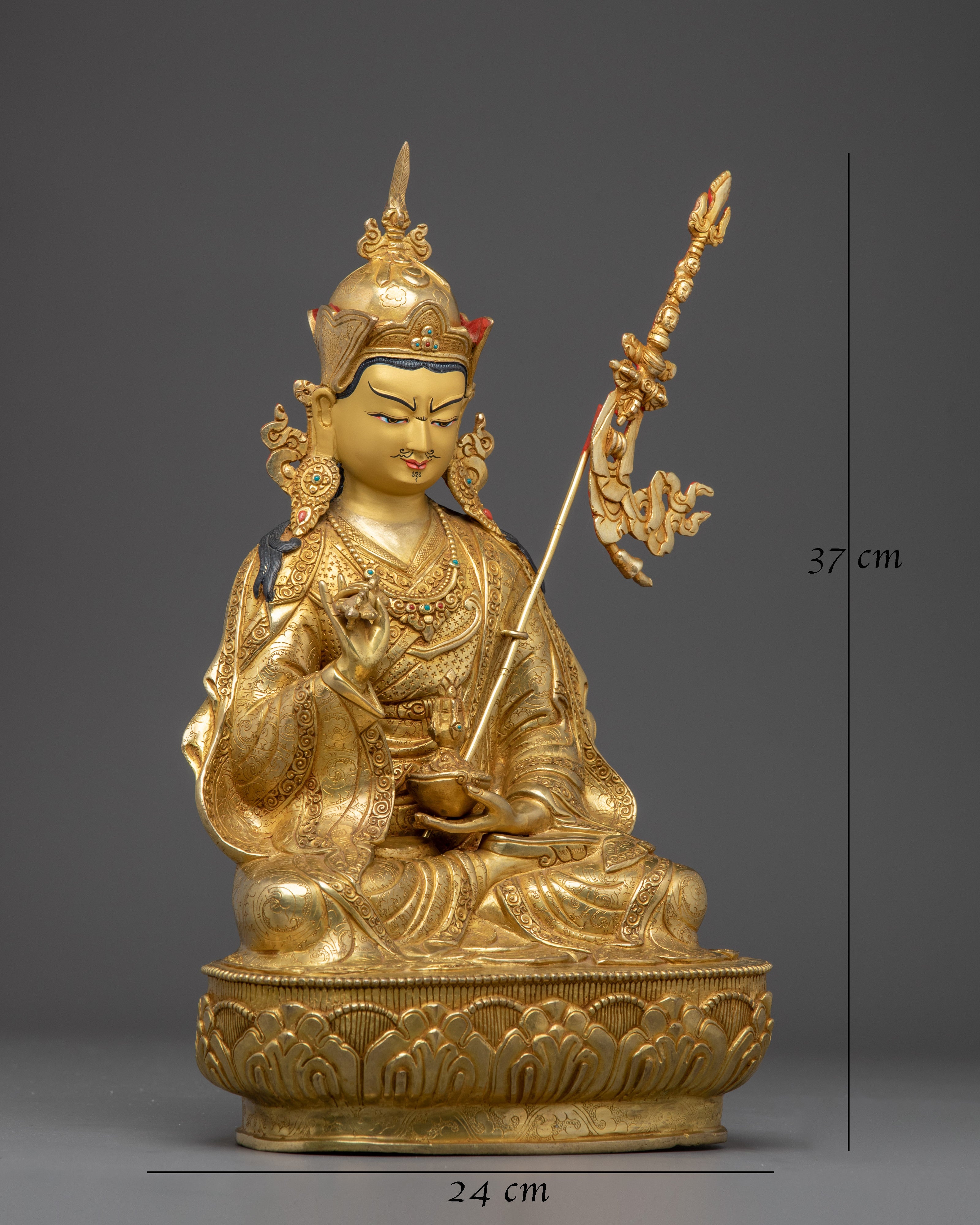 Golden Guru Tsokye Dorje Sculpture