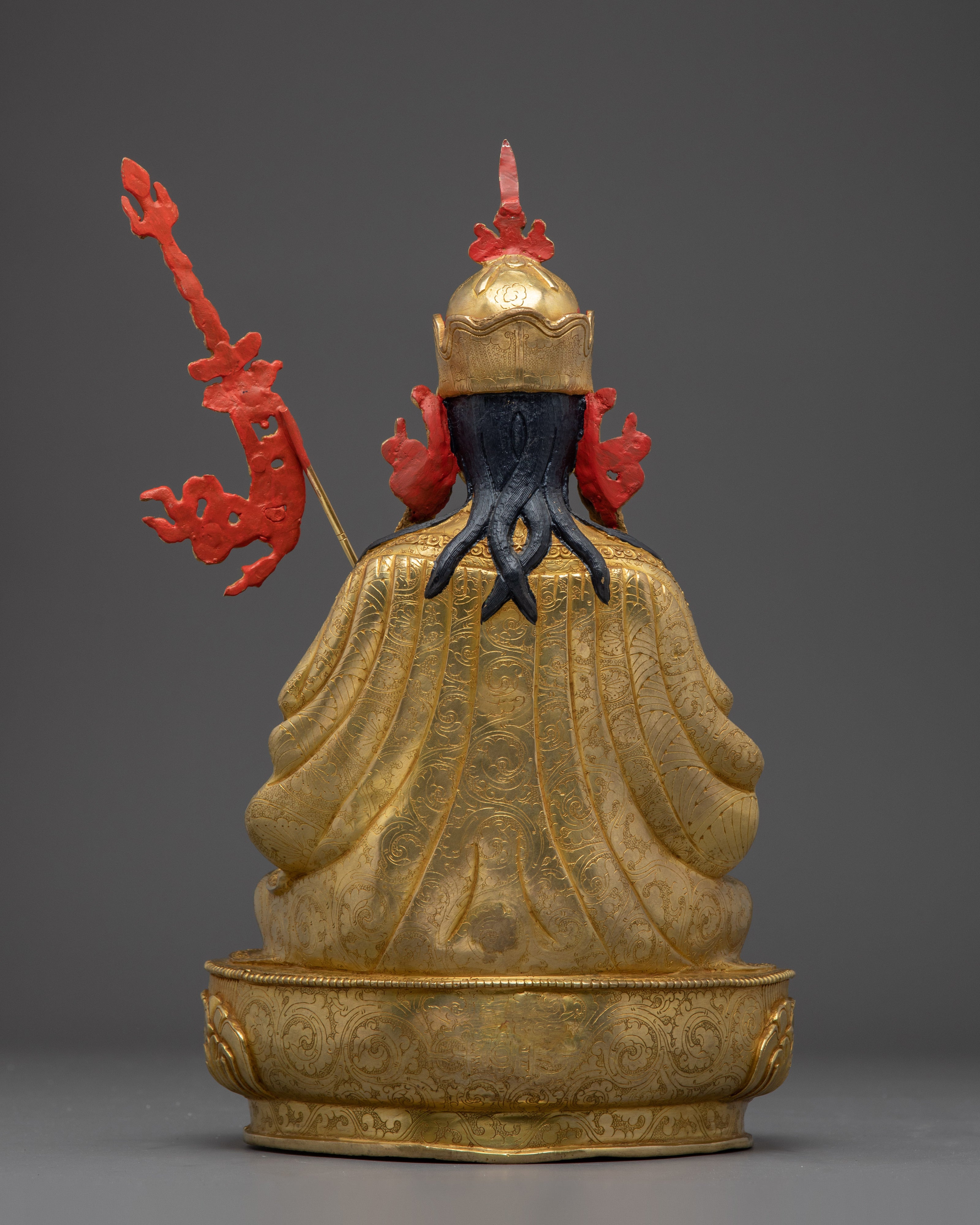 Golden Guru Tsokye Dorje Sculpture | The Heart of Vajrayana Buddhism