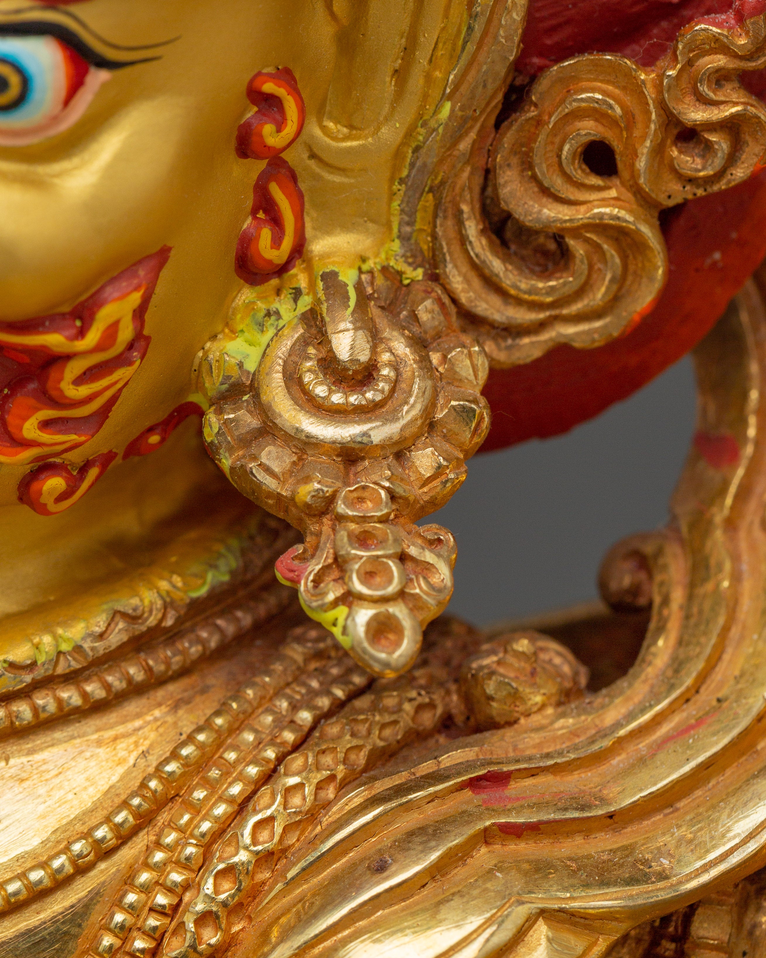 Tibetan Six Armed Mahakala Statue | Wrathful Vajrayana Deity