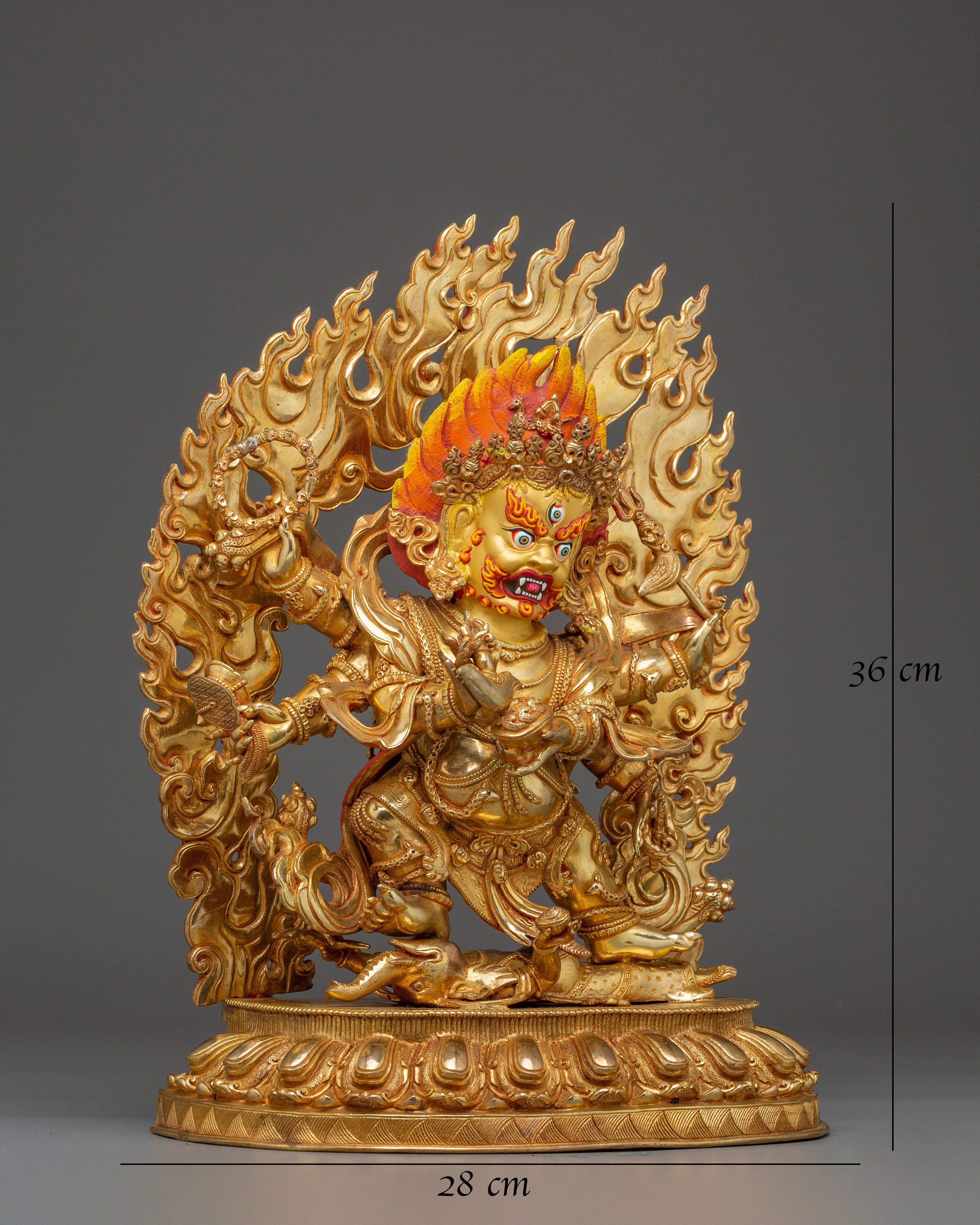 tibetan-six-armed-mahakala-statue