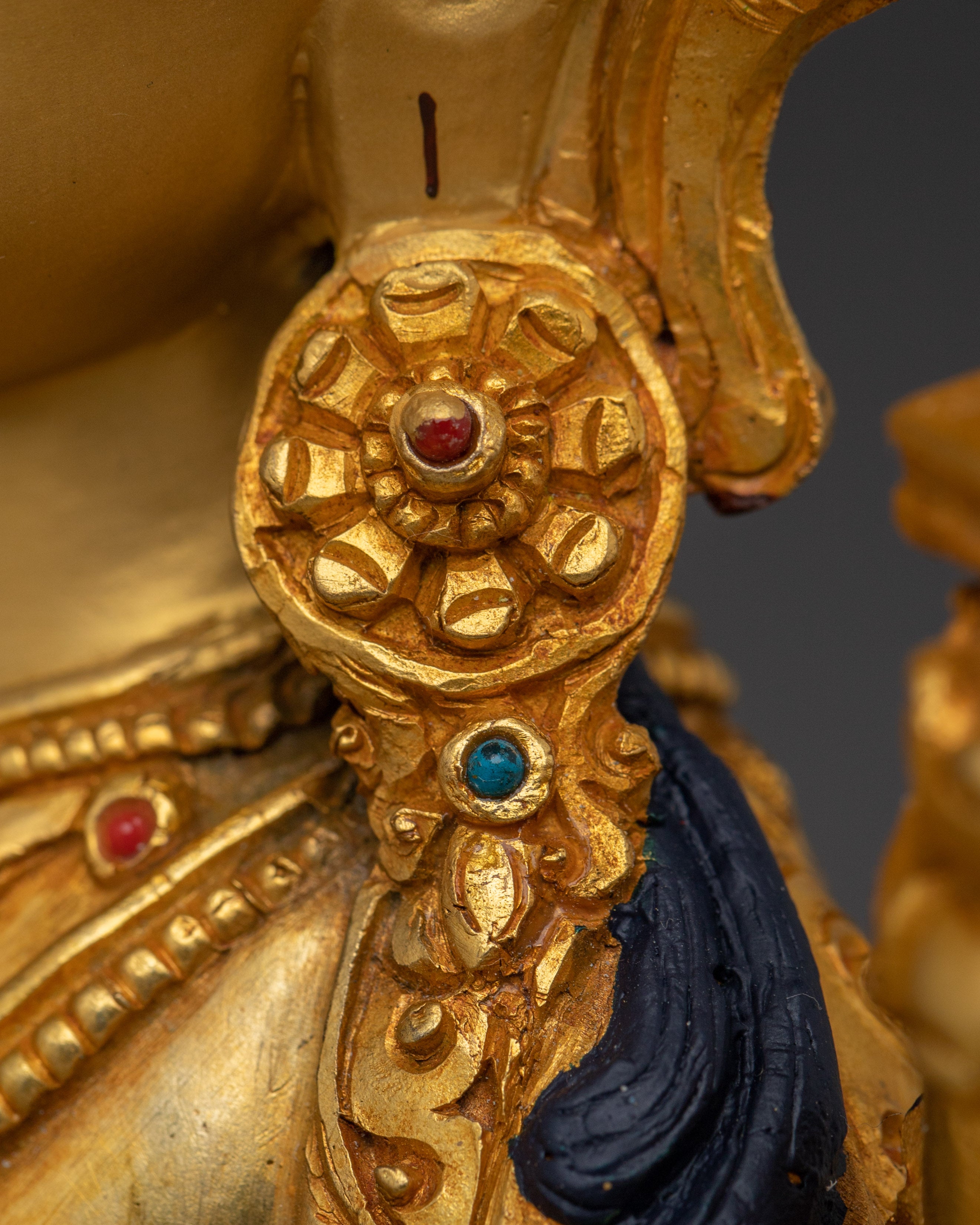 Manjushri, Sword of Wisdom Icon | Handcrafted Nepali Artwork