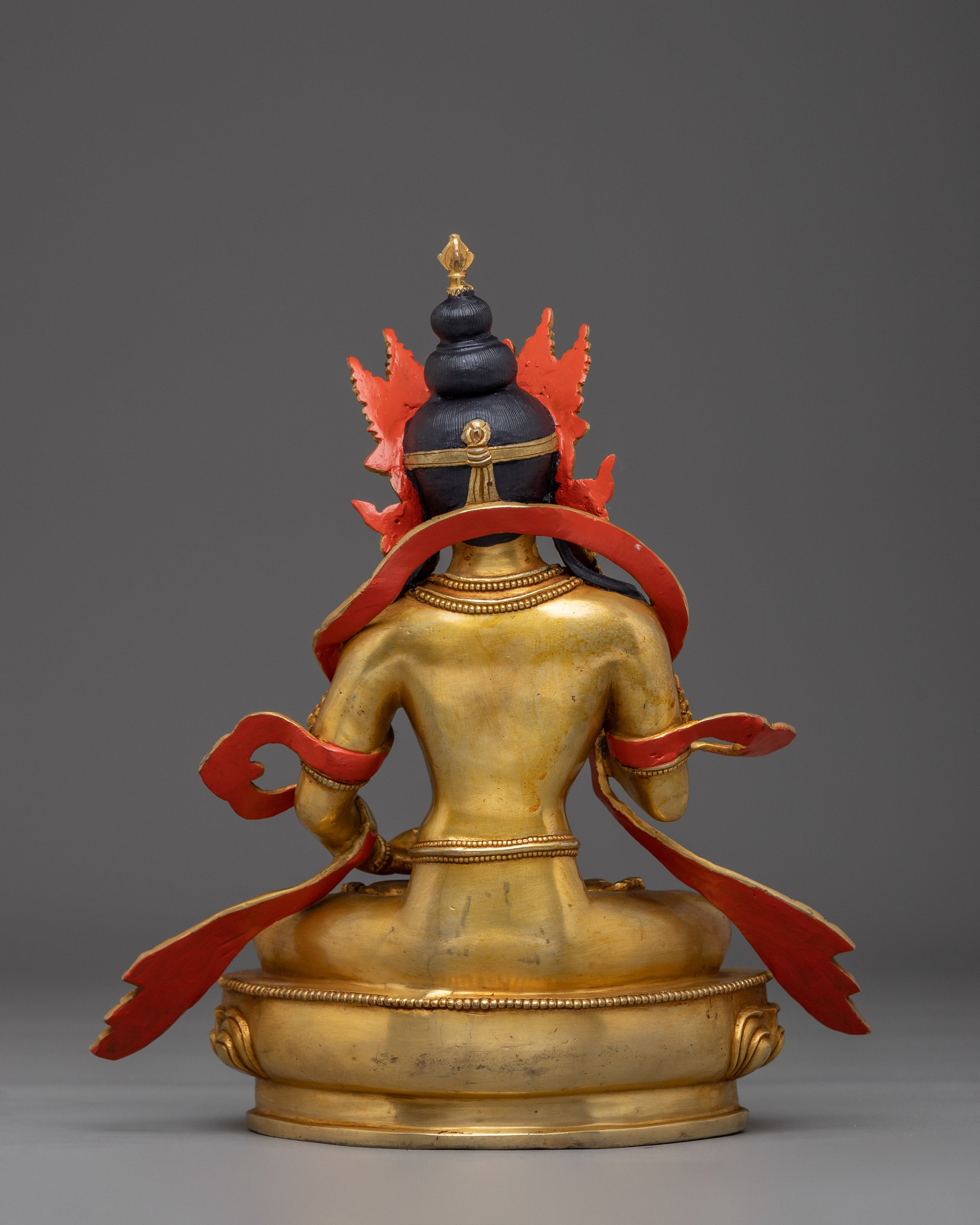 Vajrasattva, Deity of Pure Light | Gold Gilded Tibetan Statue