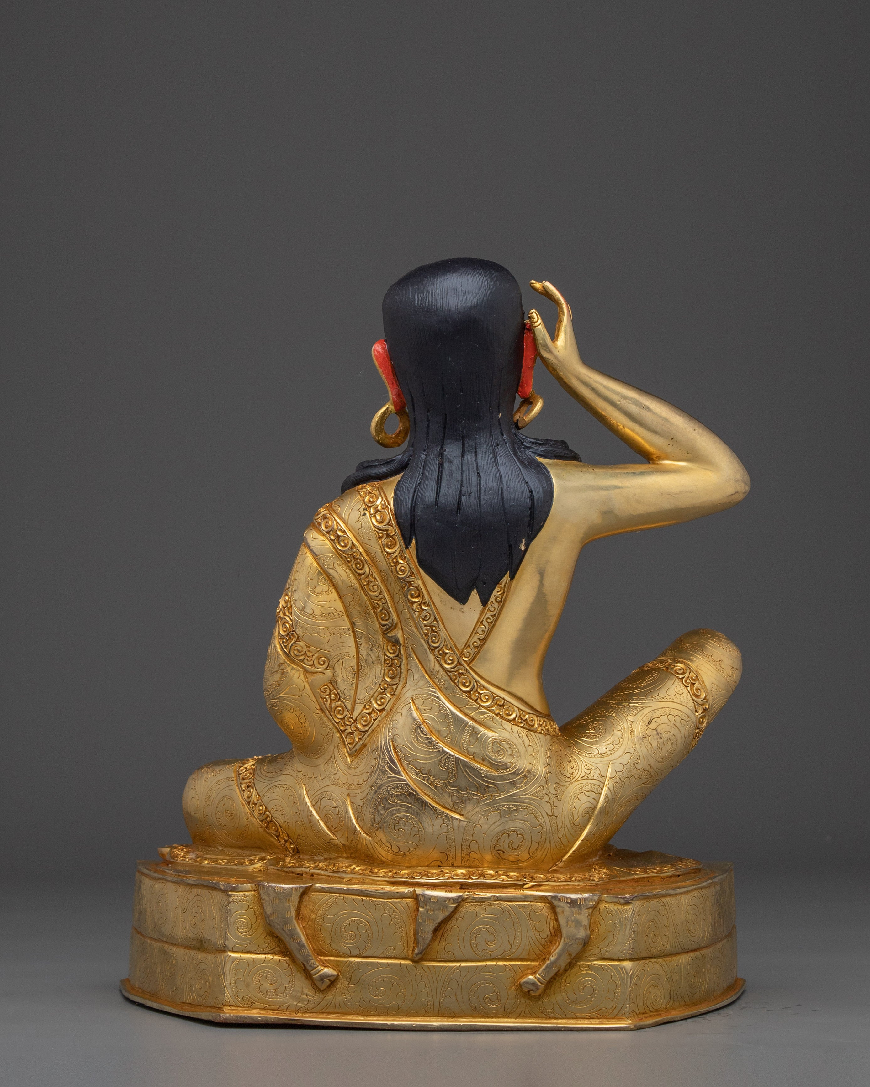 Milarepa Statue: Tibetan Buddhist Yogi