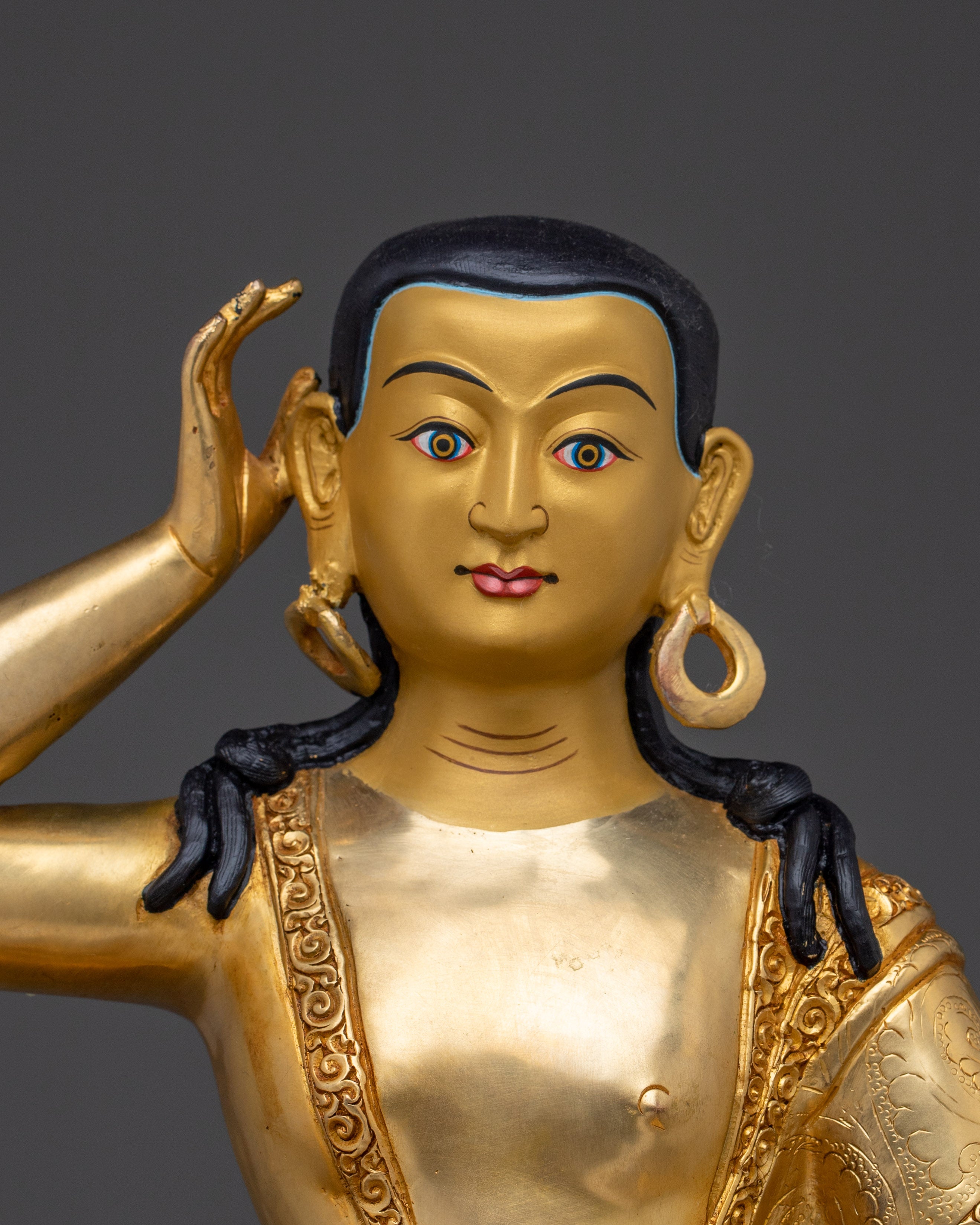 Milarepa Statue: Tibetan Buddhist Yogi