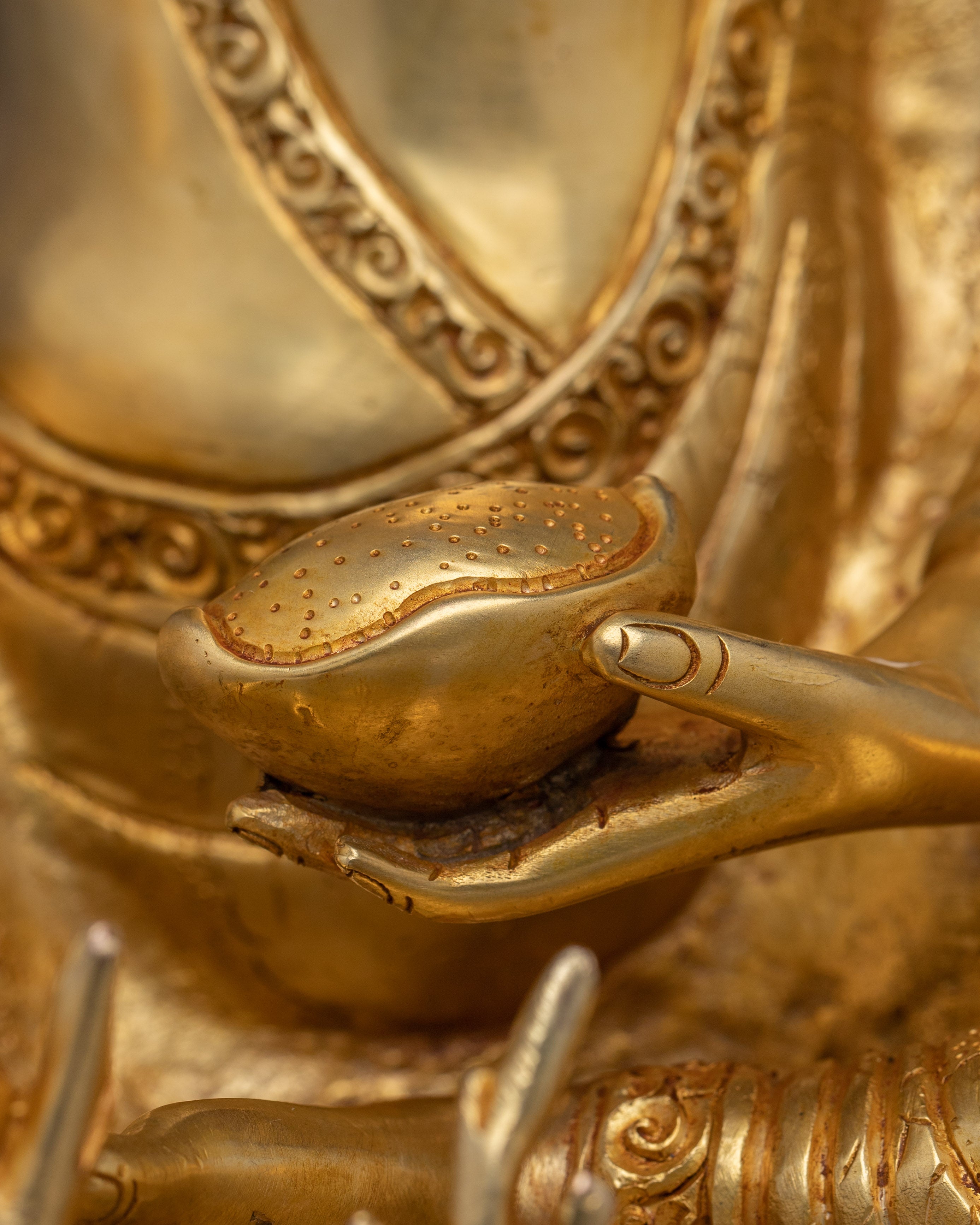 Milarepa Statue: Tibetan Buddhist Yogi