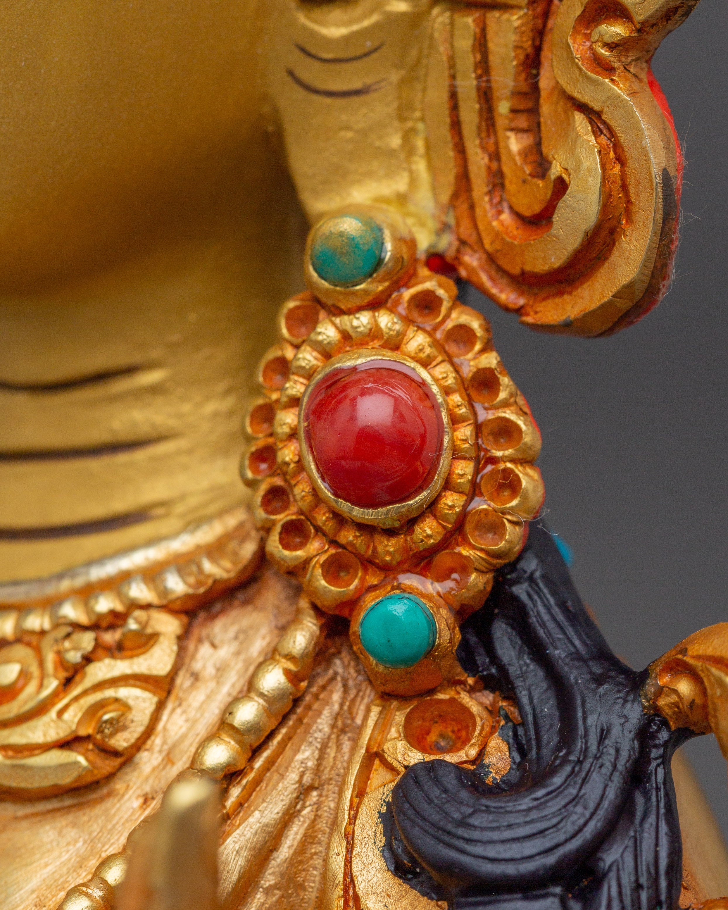 Goddess Golden Green Tara Artwork | Enlightened Tara