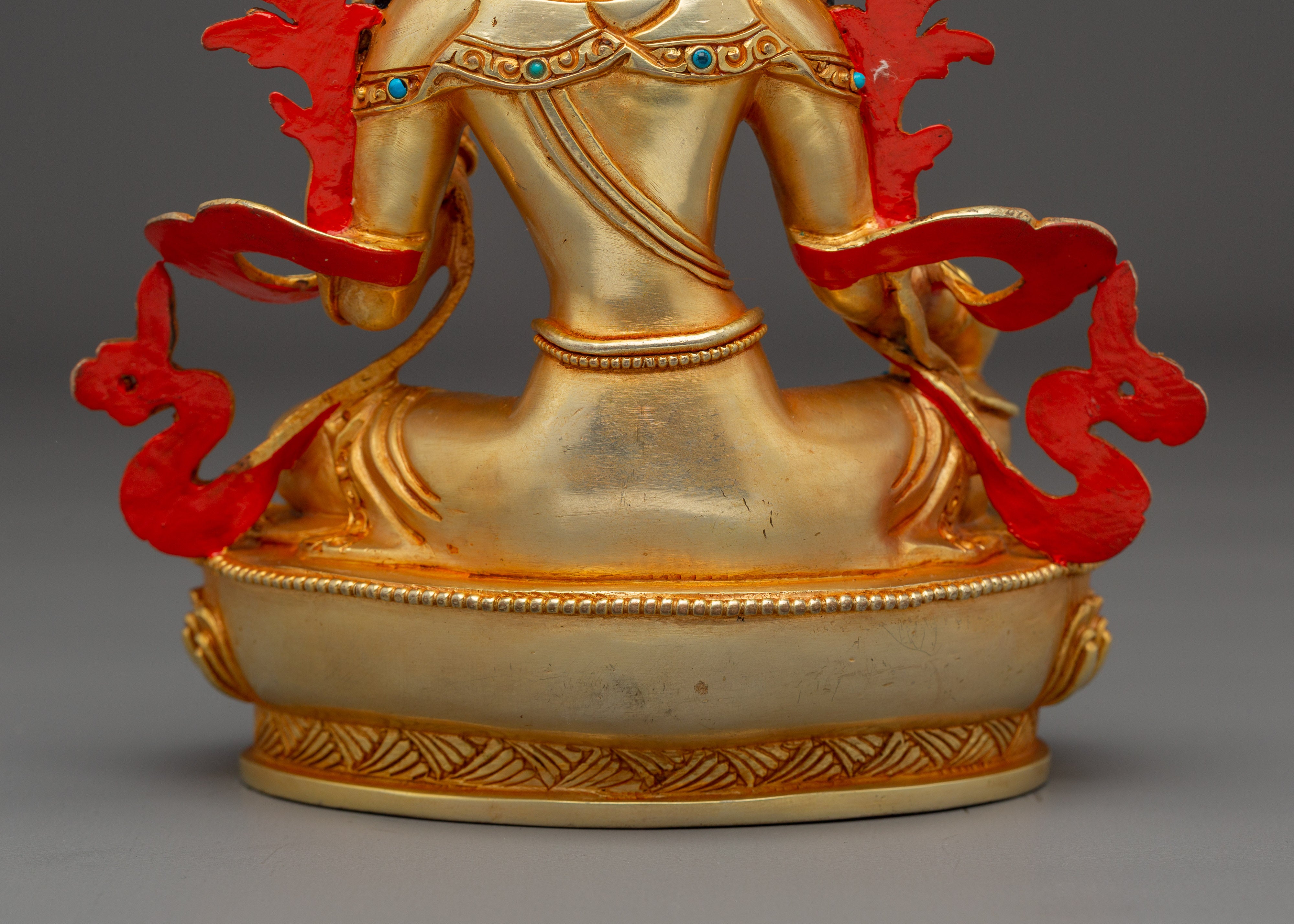 Goddess Golden Green Tara Artwork | Enlightened Tara