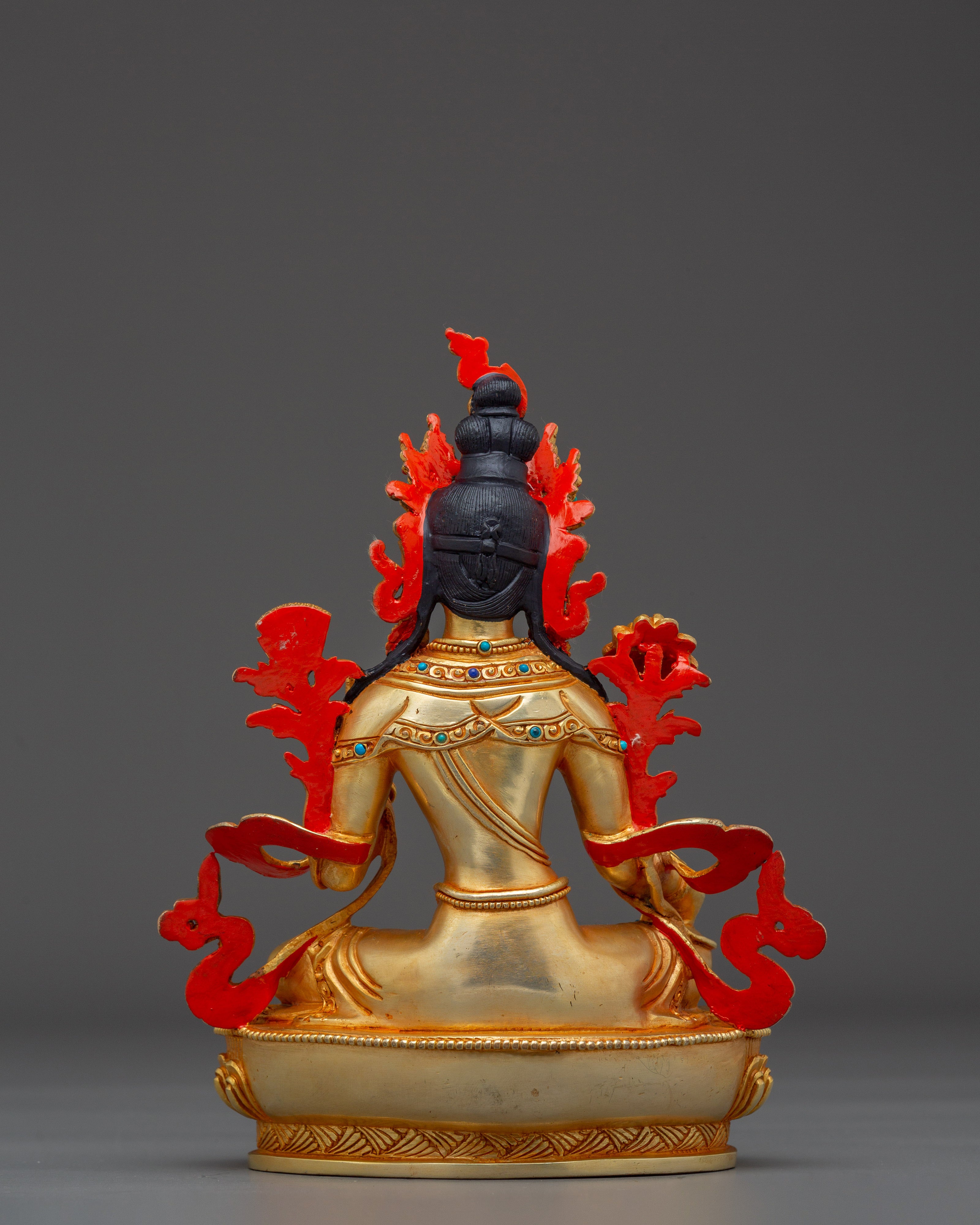 Goddess Golden Green Tara Artwork | Enlightened Tara