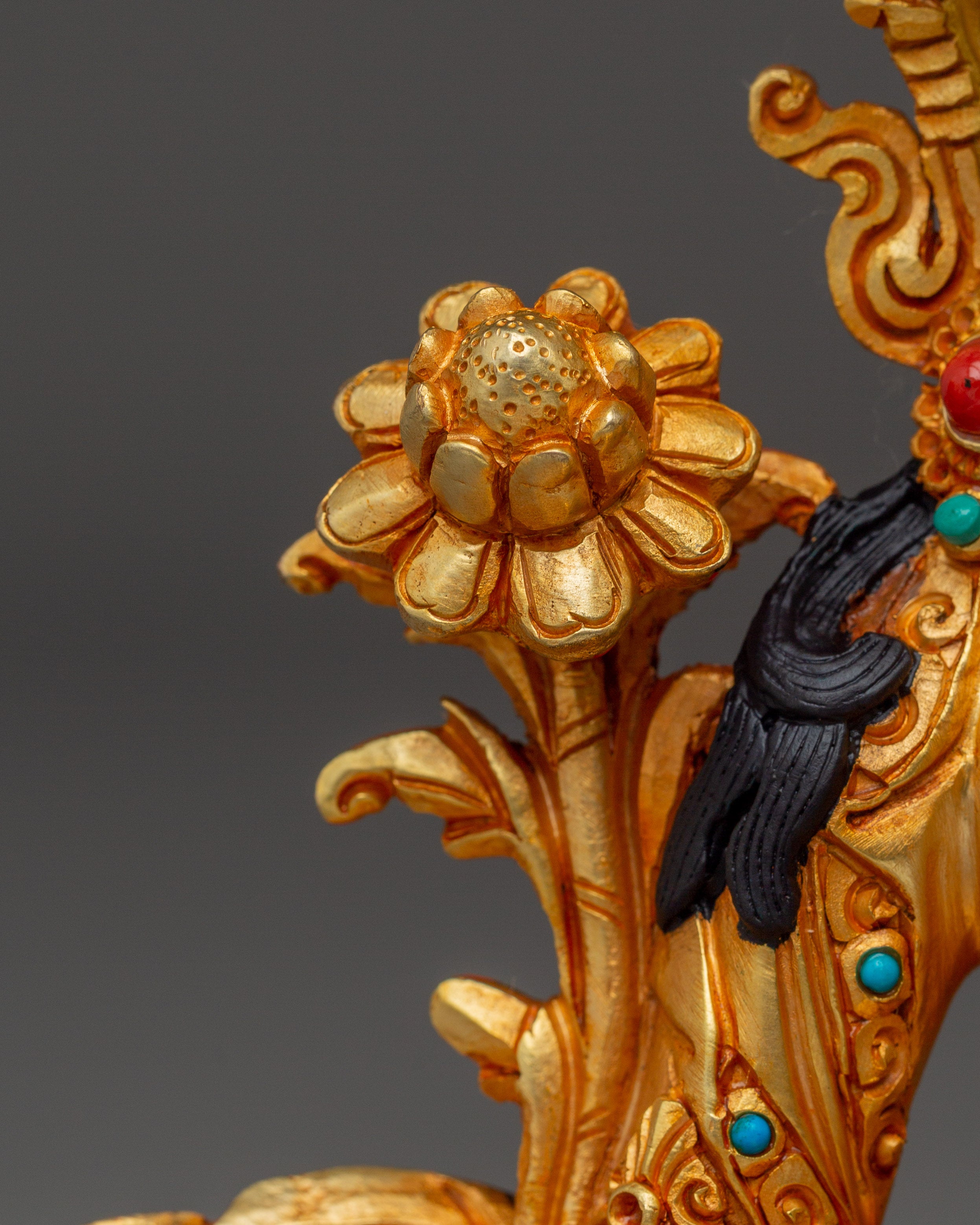 Goddess Golden Green Tara Artwork | Enlightened Tara