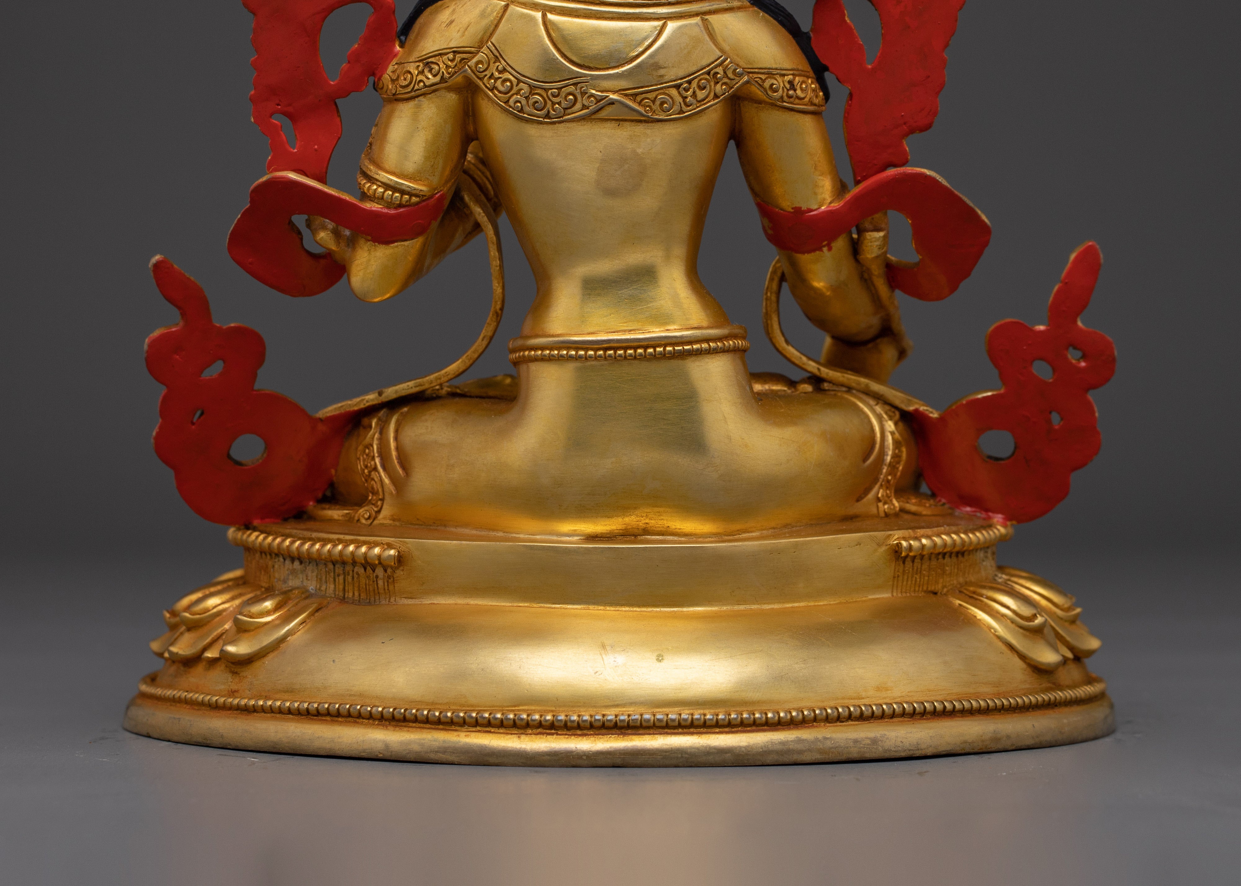 Longevity Deity White Tara | Tibetan Buddhist Figure for Spiritual Growth