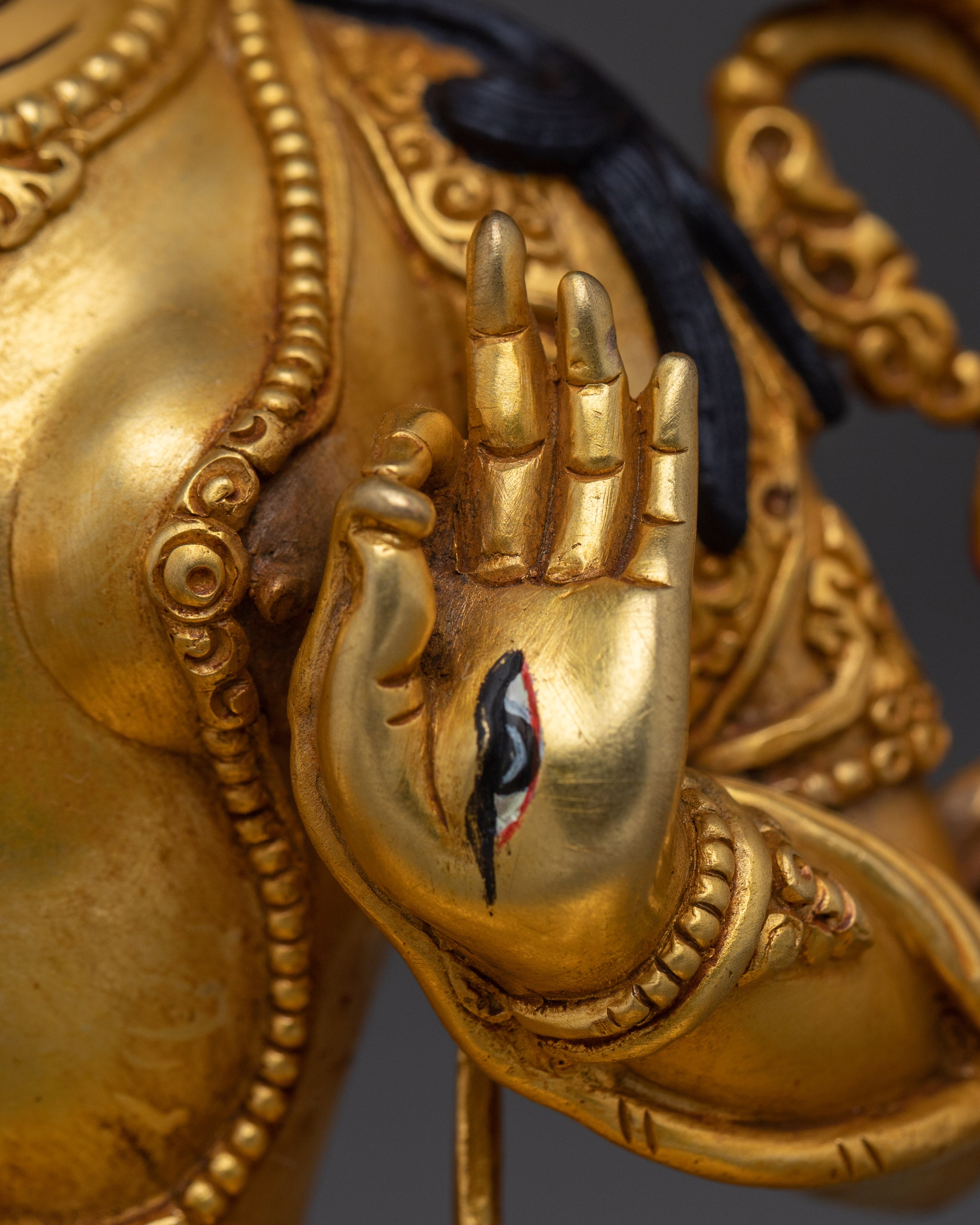 Longevity Deity White Tara | Tibetan Buddhist Figure for Spiritual Growth