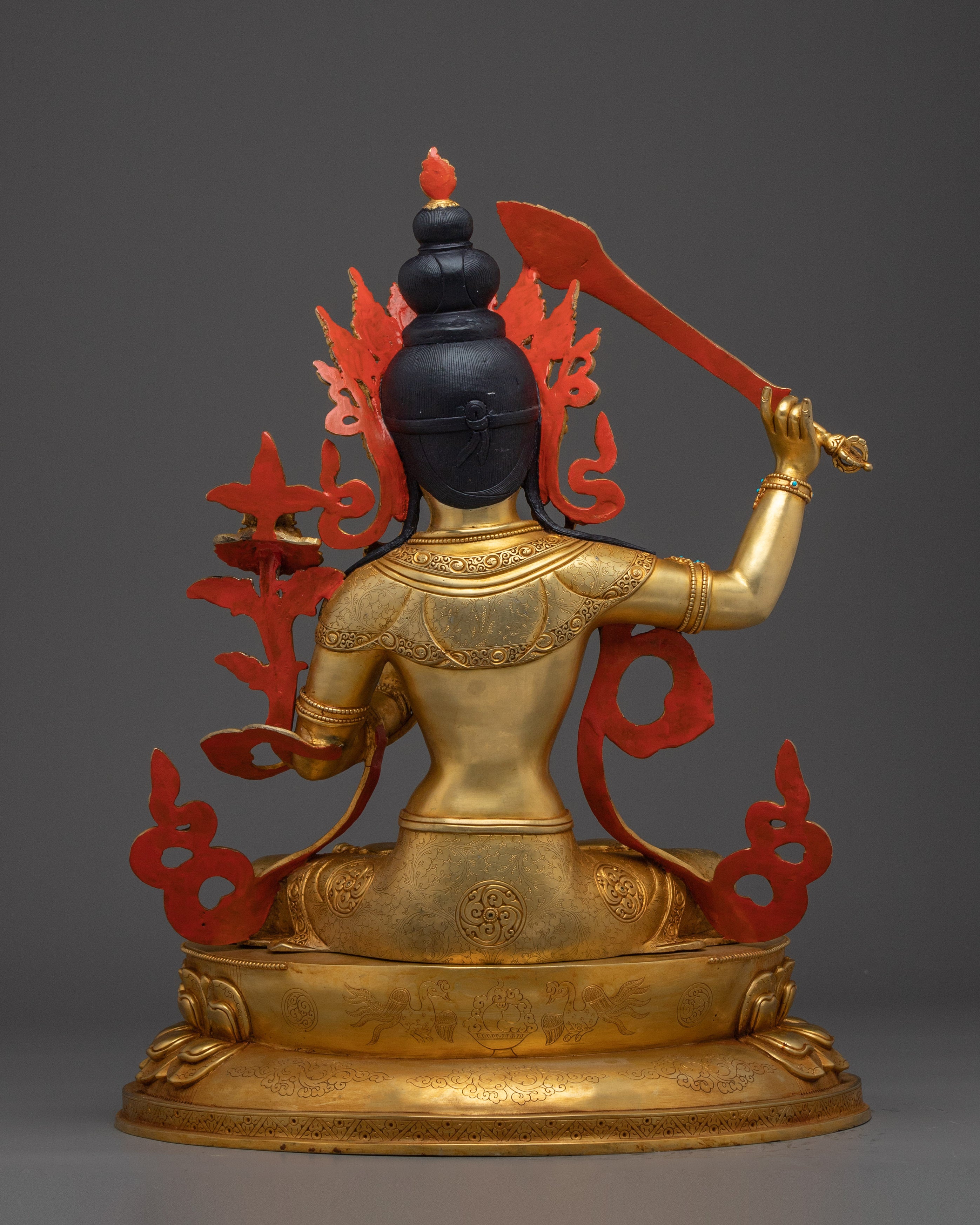 Manjushri, Vajrayana Wisdom Figure | Peaceful Guardian for Study and Meditation