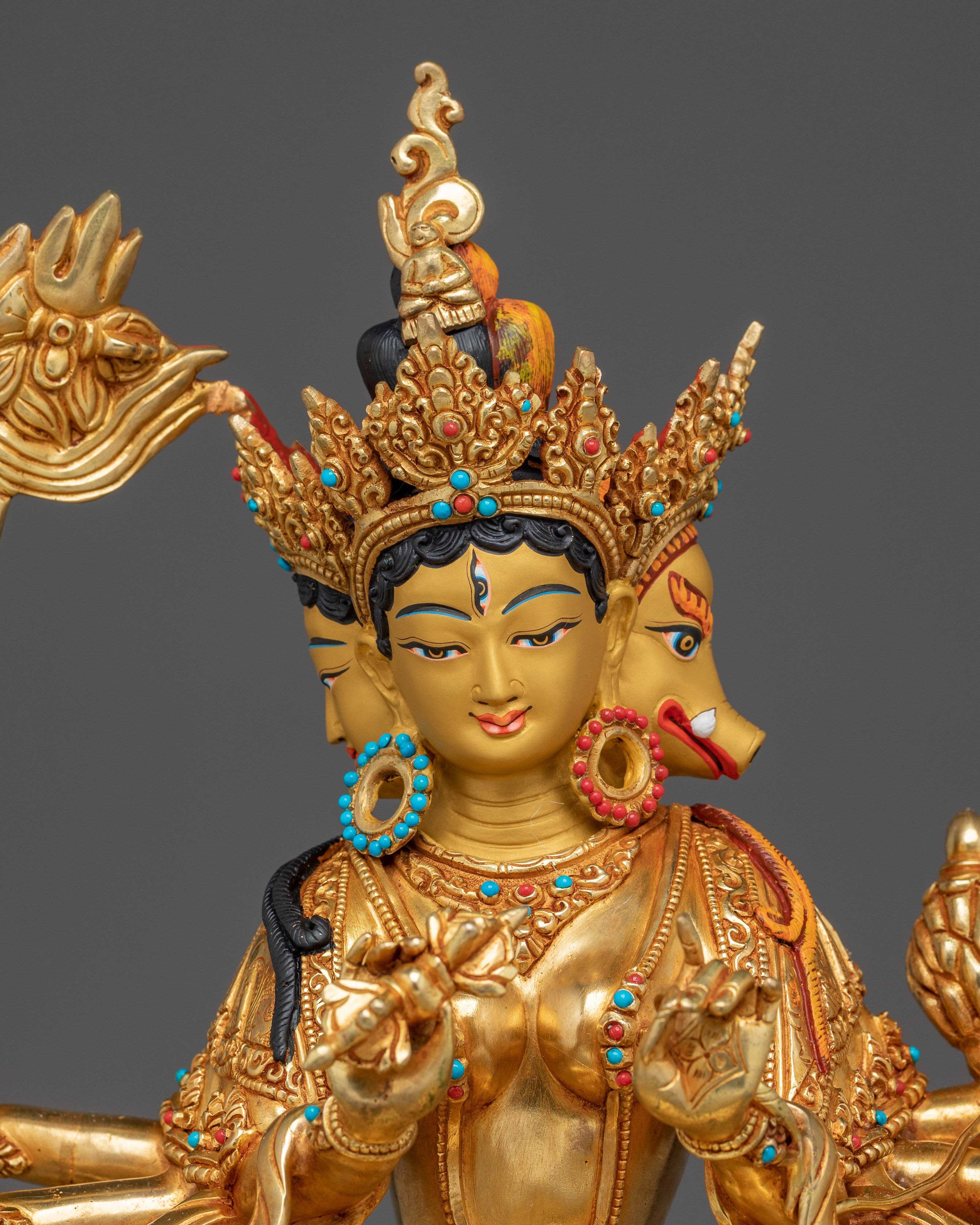 Vajrayana Protector Marichi | Tibetan Protector for Spiritual Strength
