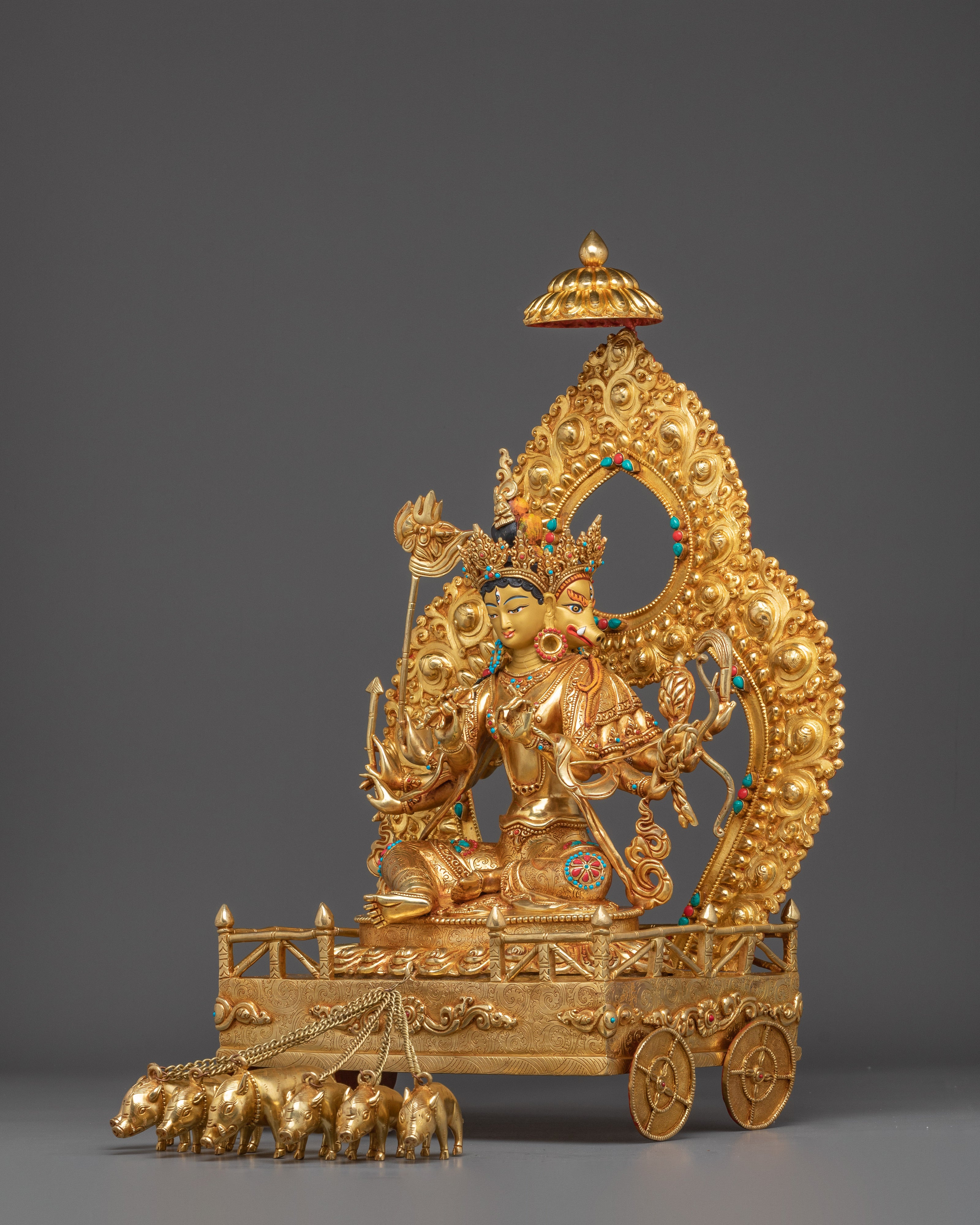 Vajrayana Protector Marichi | Tibetan Protector for Spiritual Strength