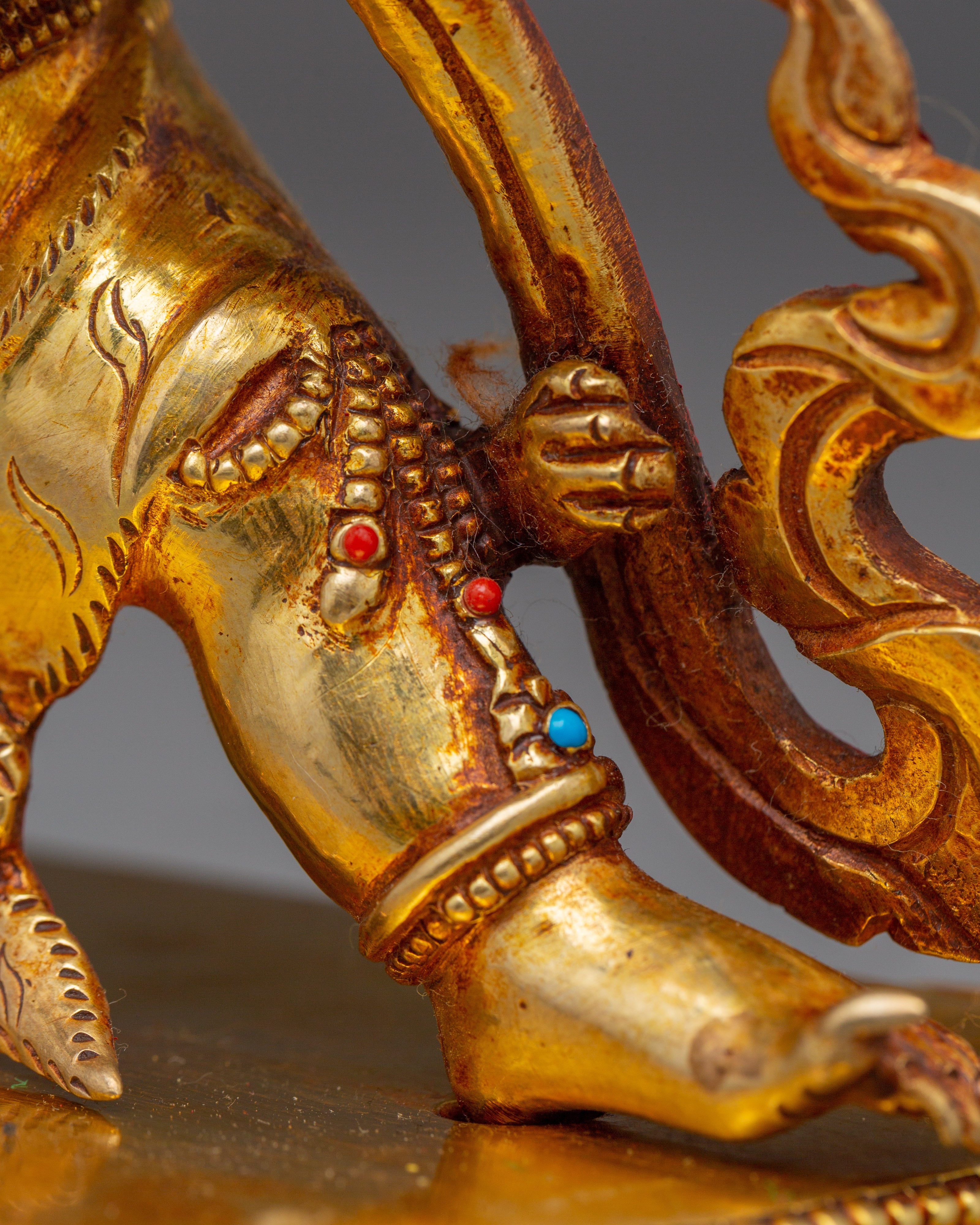 Tantric Protector Vajrapani | Handcrafted Nepali Icon