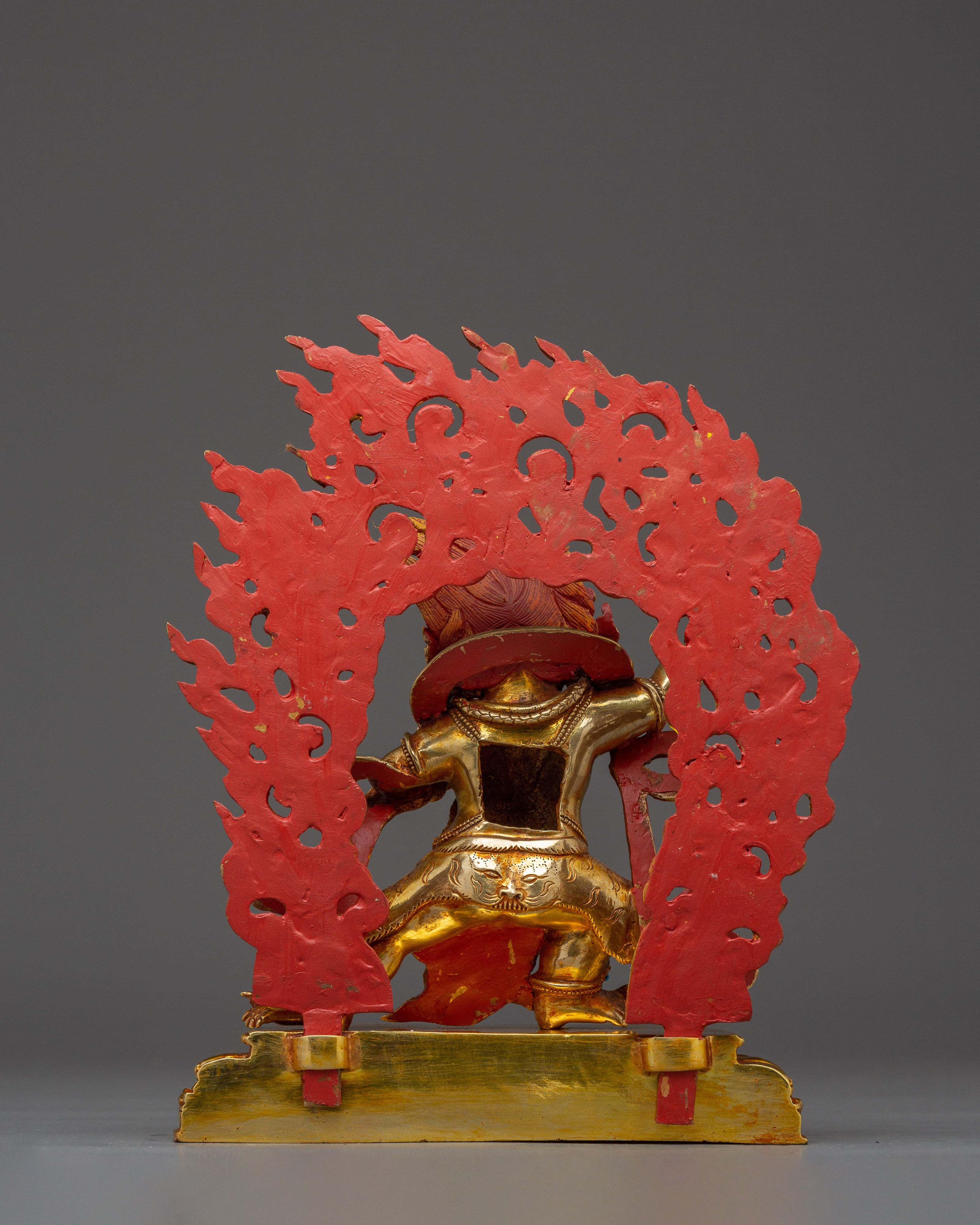 Tantric Protector Vajrapani | Handcrafted Nepali Icon