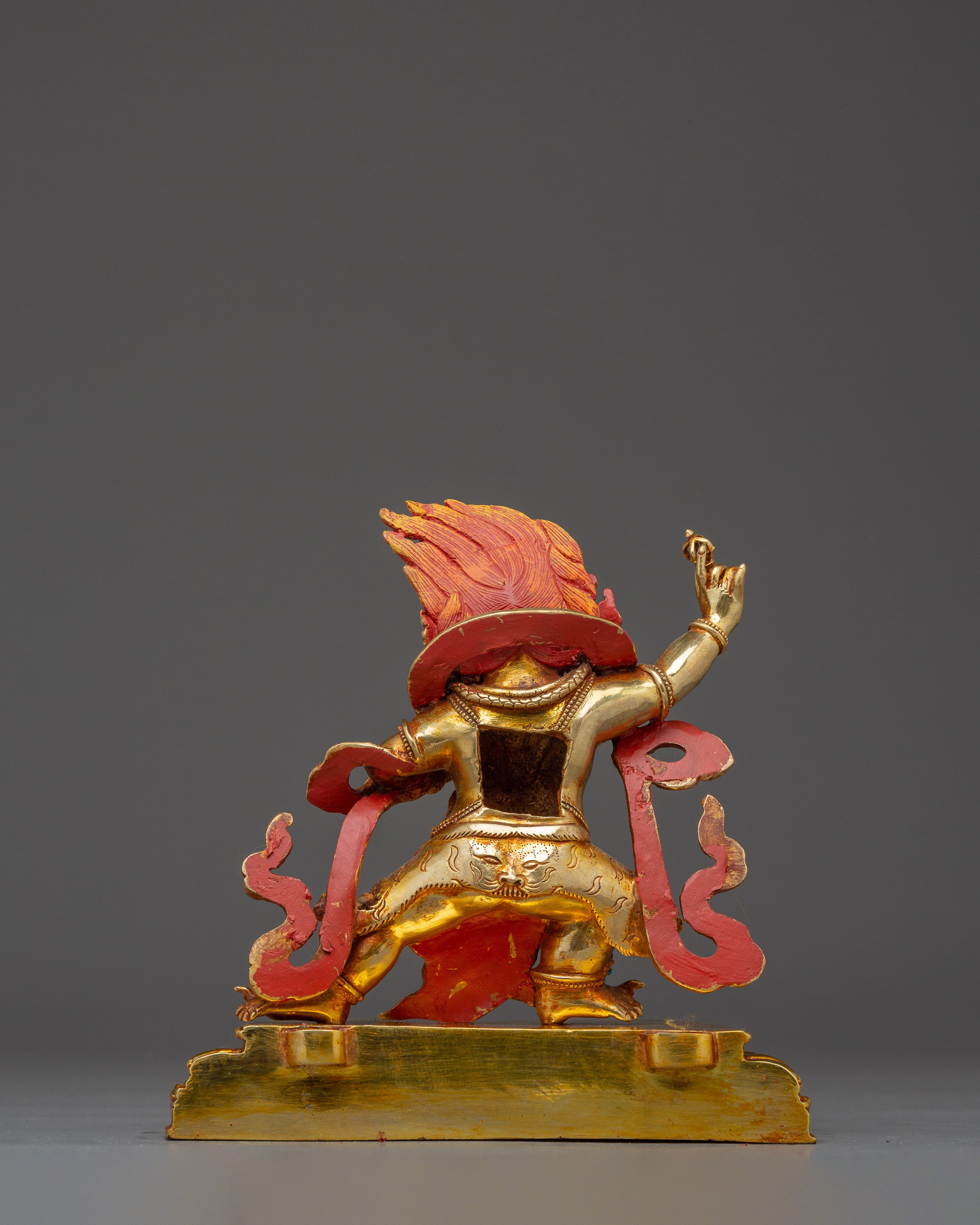 Tantric Protector Vajrapani | Handcrafted Nepali Icon