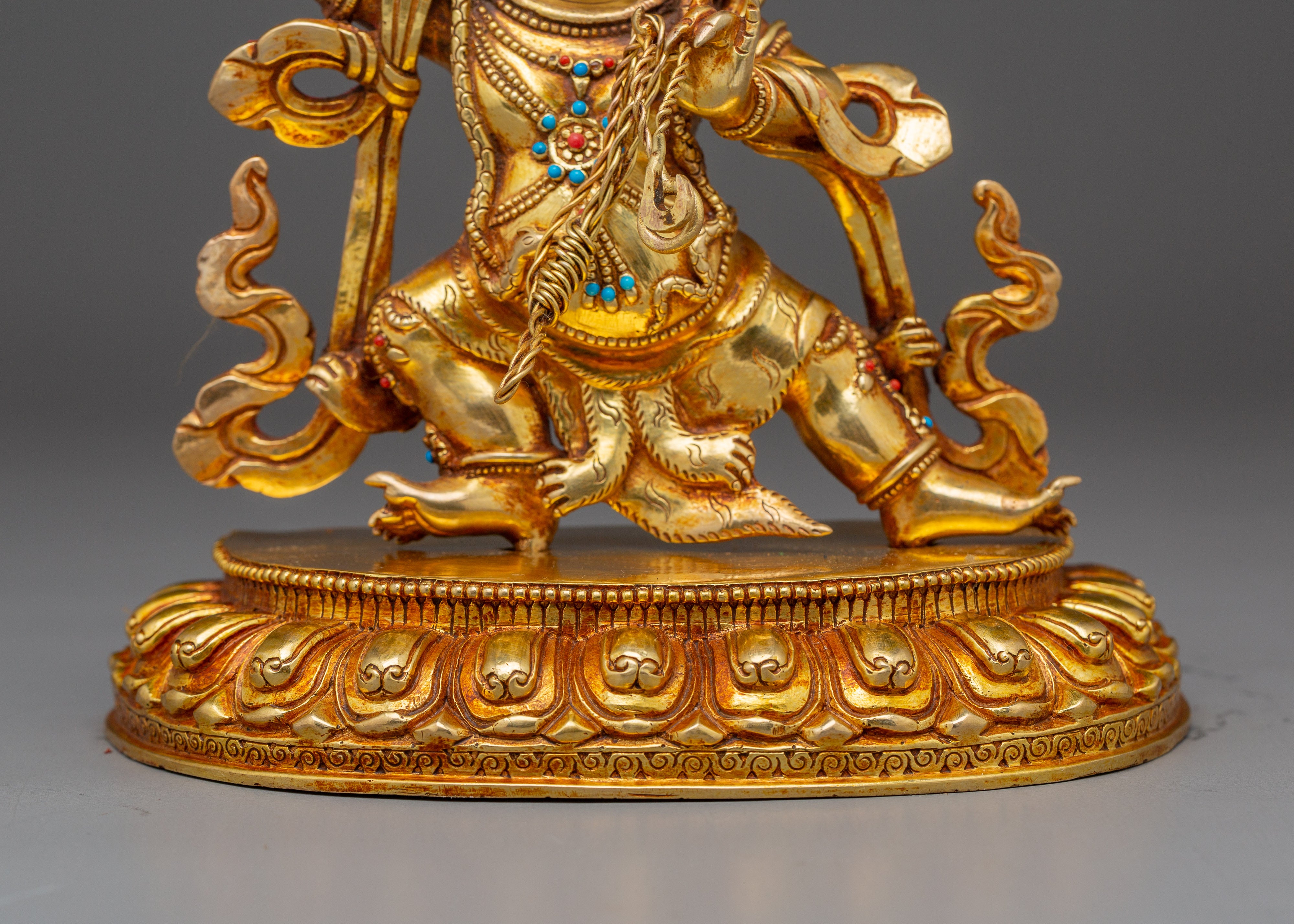 Tantric Protector Vajrapani | Handcrafted Nepali Icon