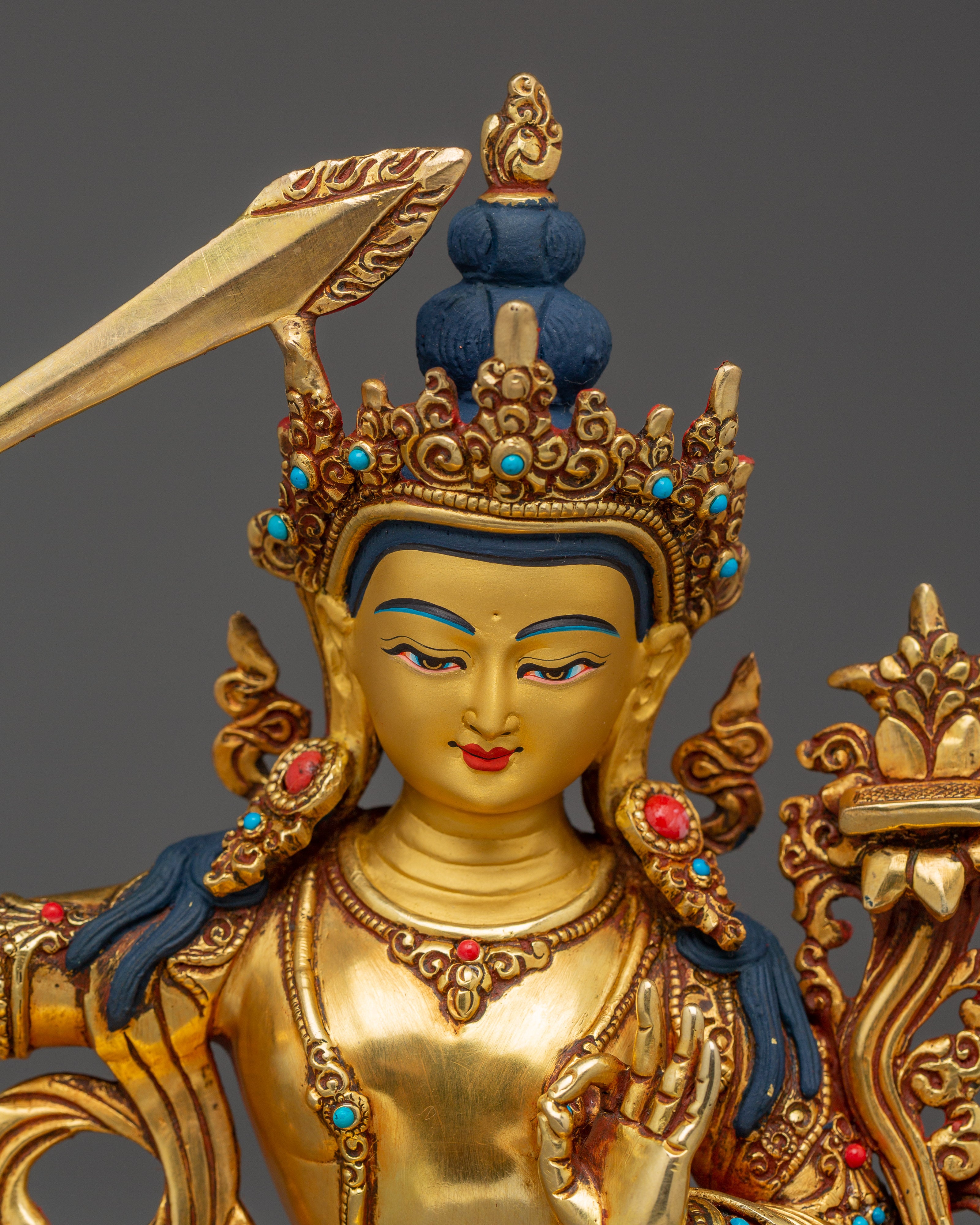 Manjushri Statue: The Supreme Wisdom Bodhisattva