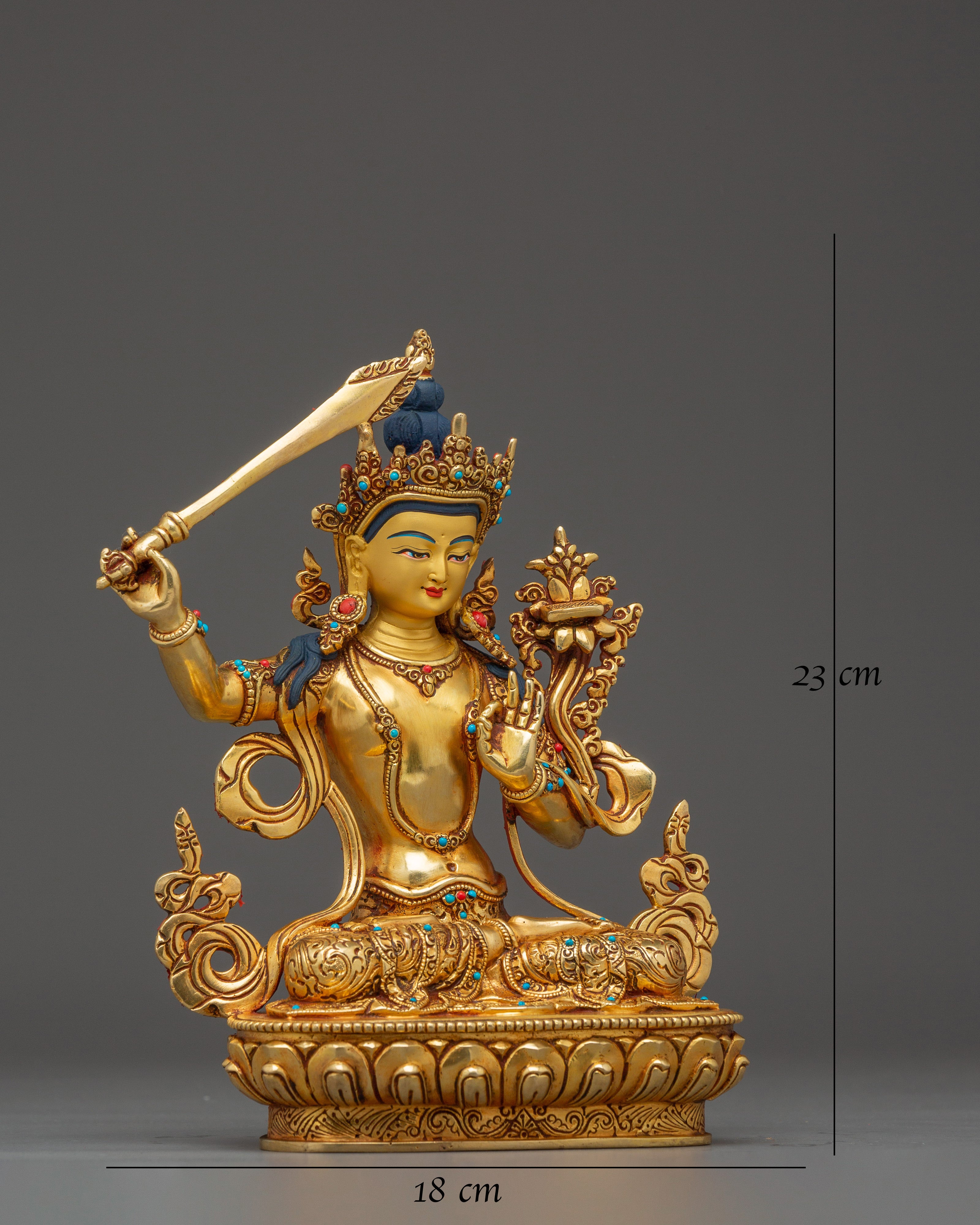Manjushri Statue: The Supreme Wisdom Bodhisattva