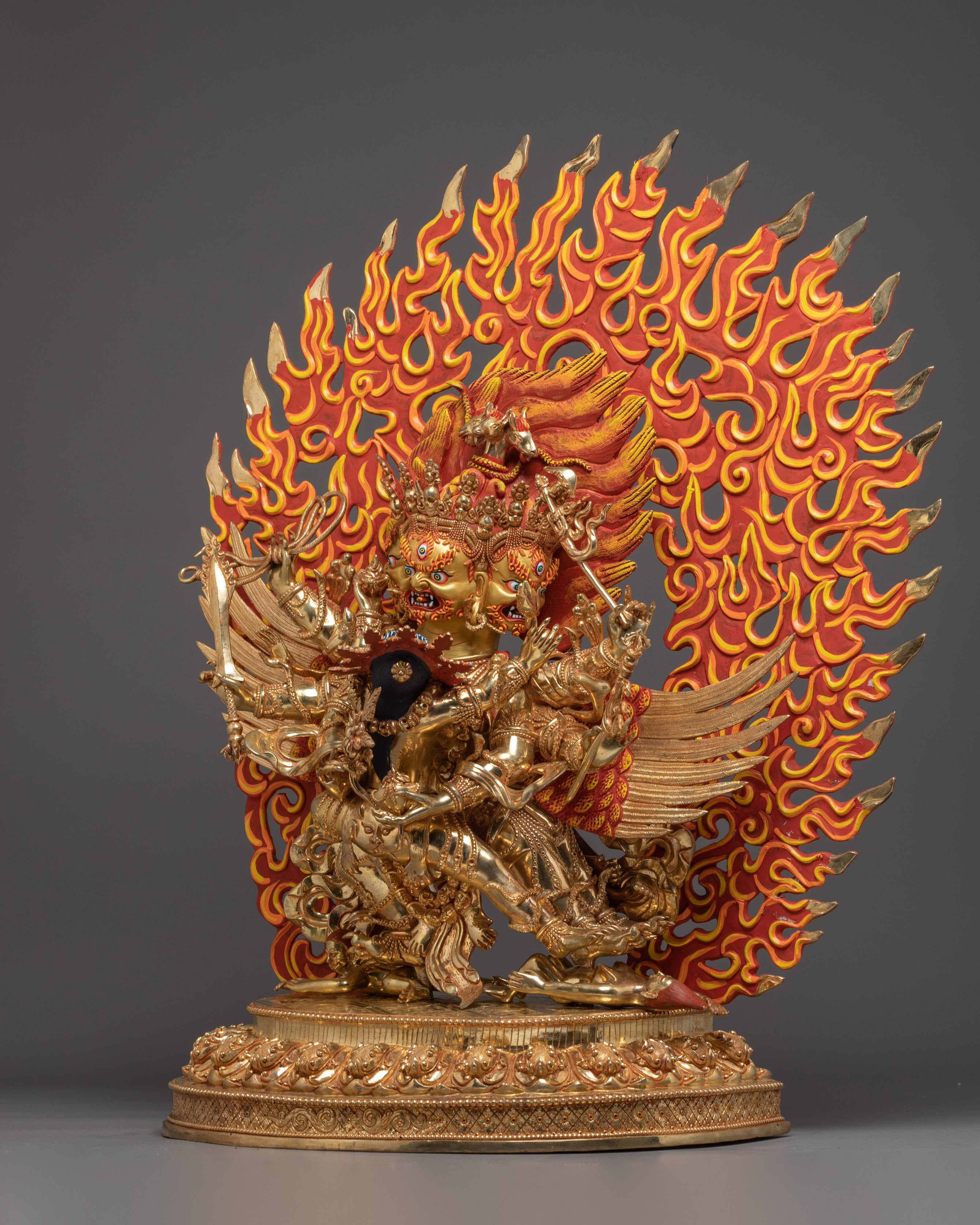 Vajrayana Hayagriva Statue | Handcrafted Nepali Icon
