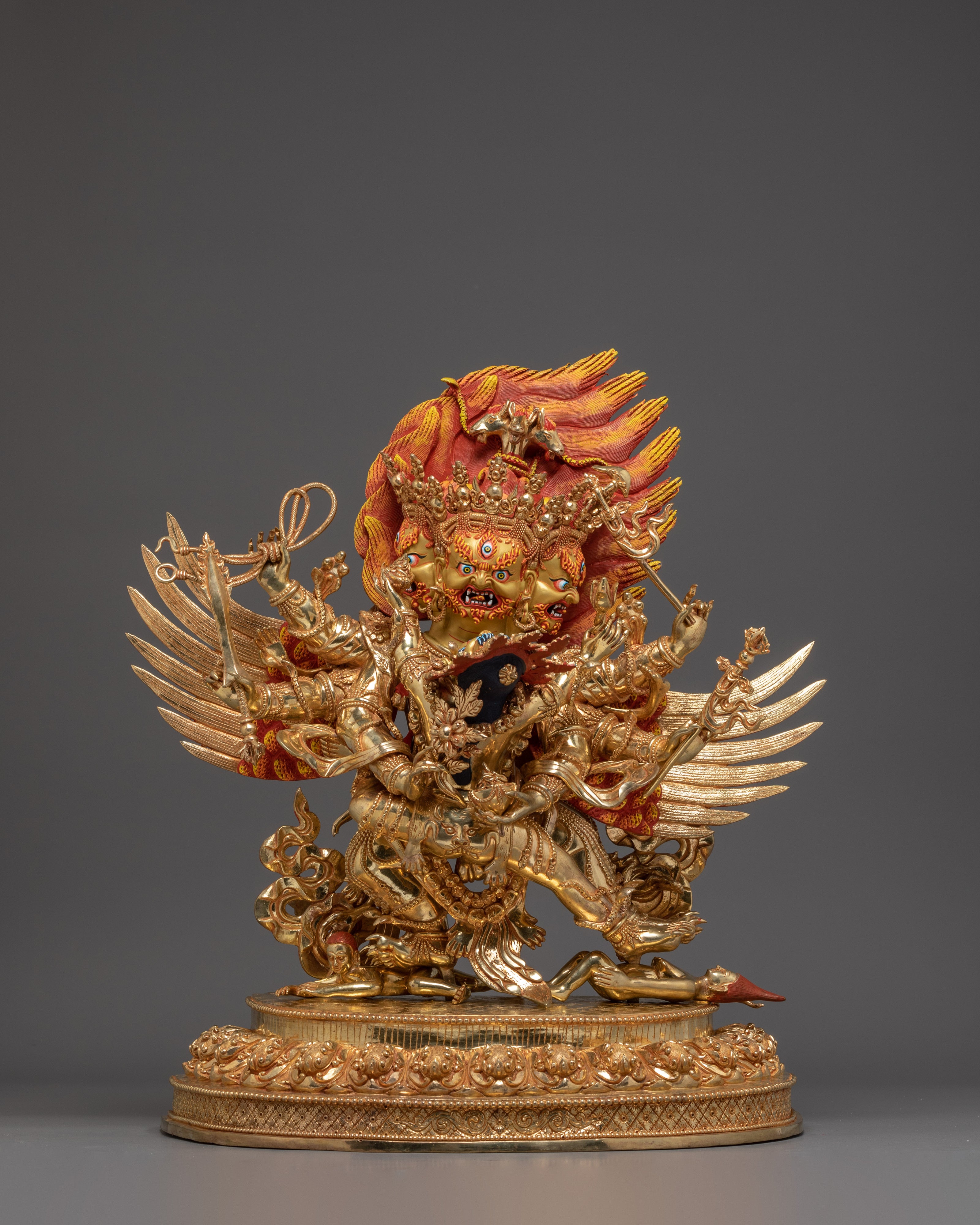 Vajrayana Hayagriva Statue | Handcrafted Nepali Icon