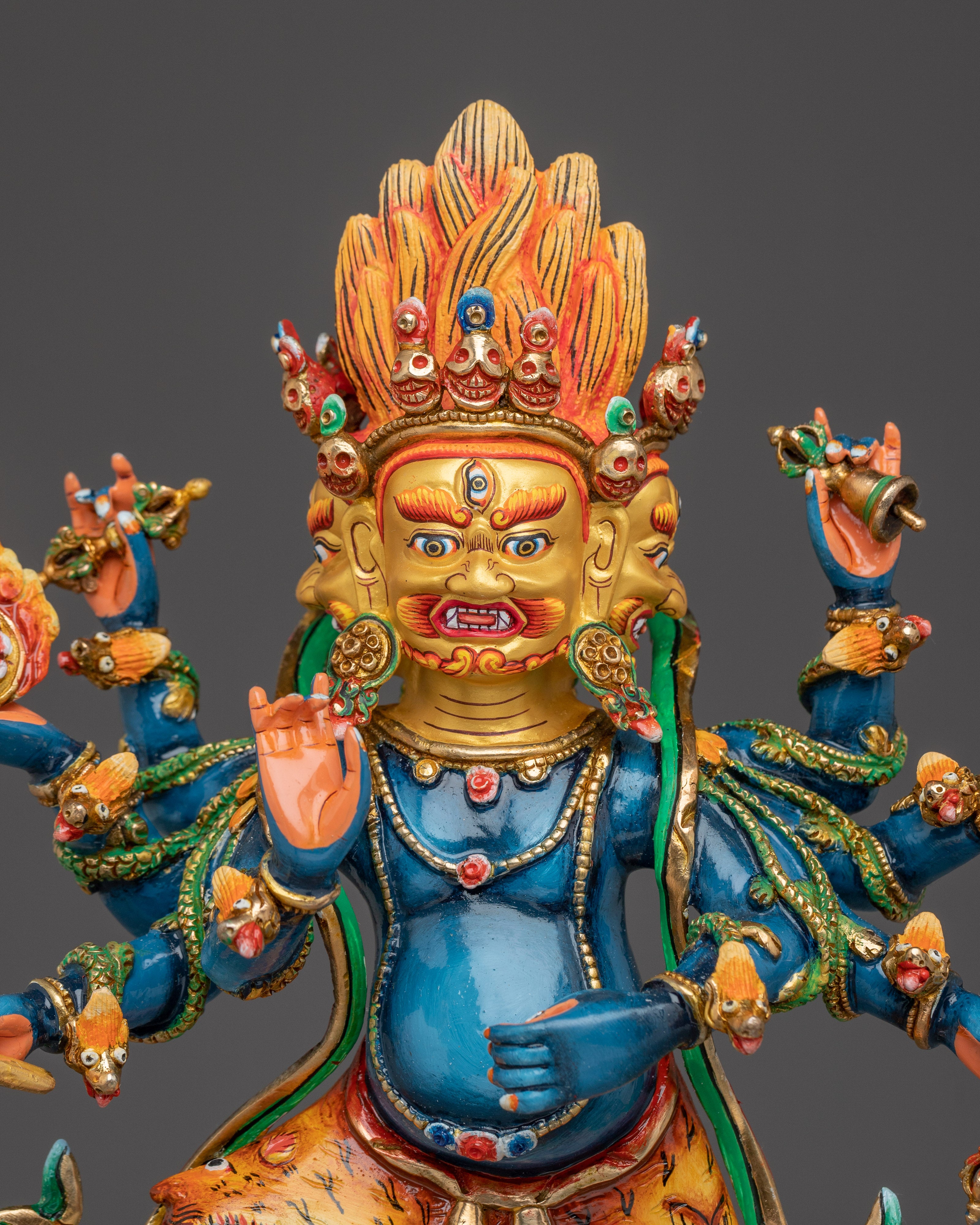 Vajra Purifier Ucchusma Statue | Wisdom King of Tantric Buddhism