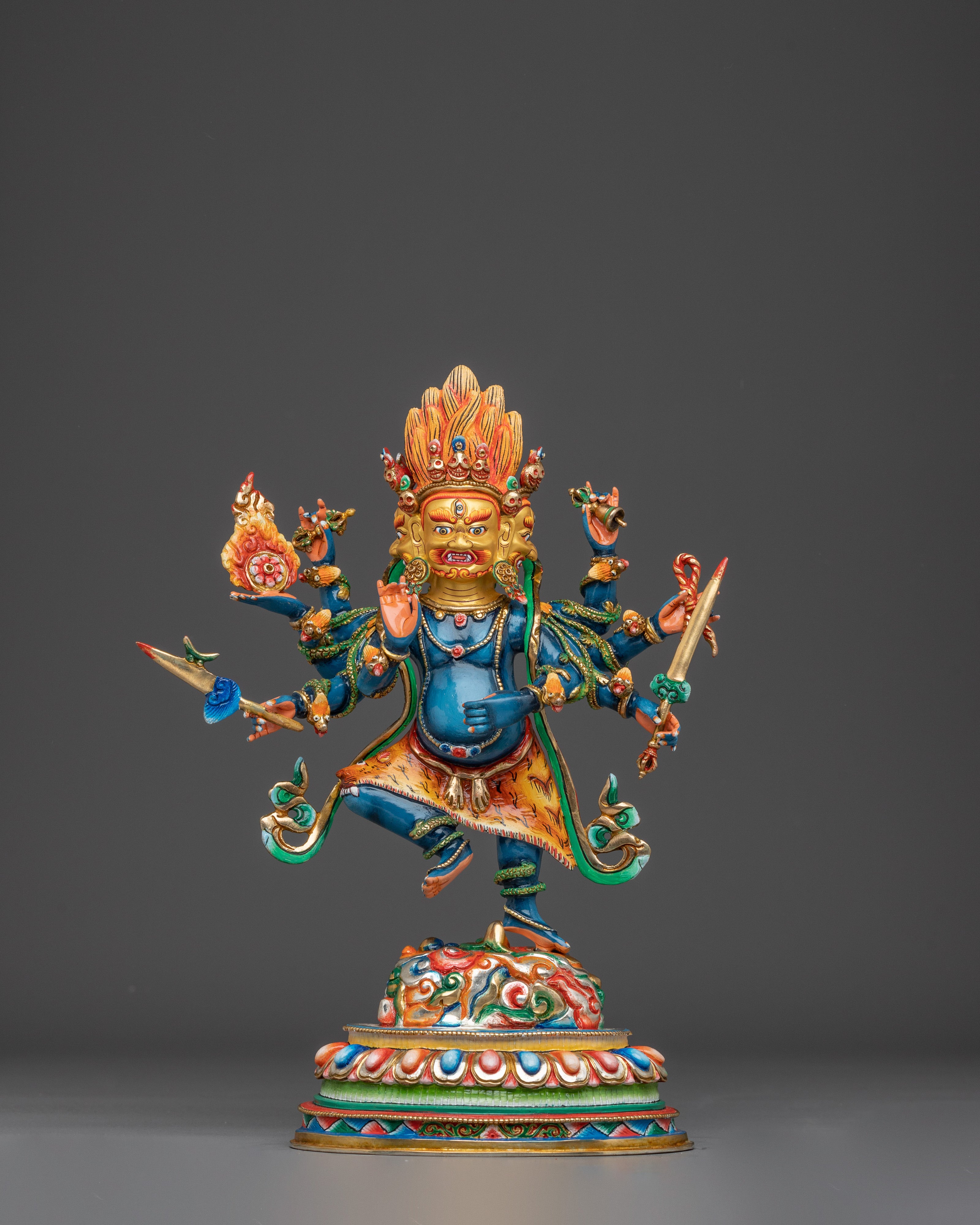 Vajra Purifier Ucchusma Statue | Wisdom King of Tantric Buddhism
