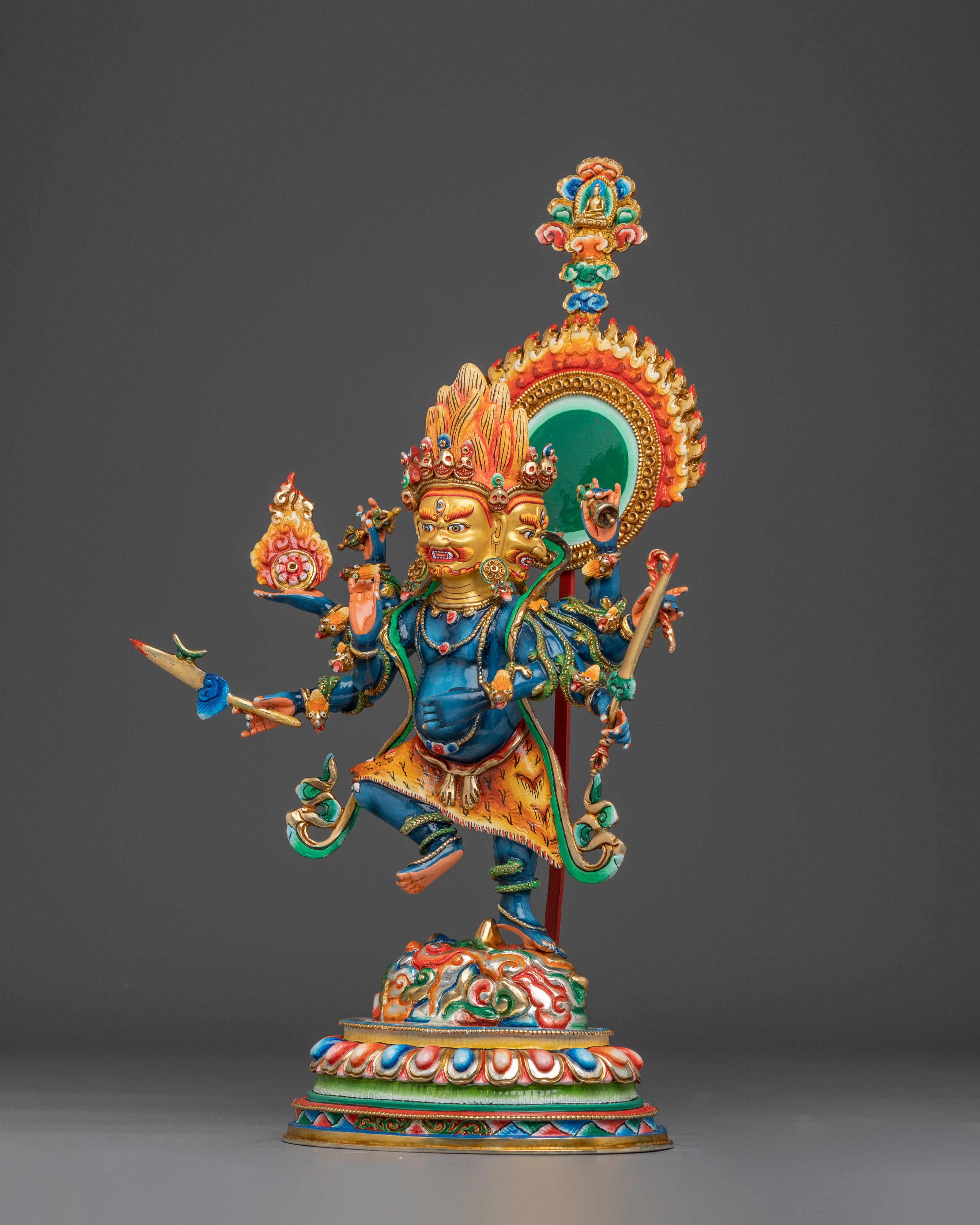 Vajra Purifier Ucchusma Statue | Wisdom King of Tantric Buddhism