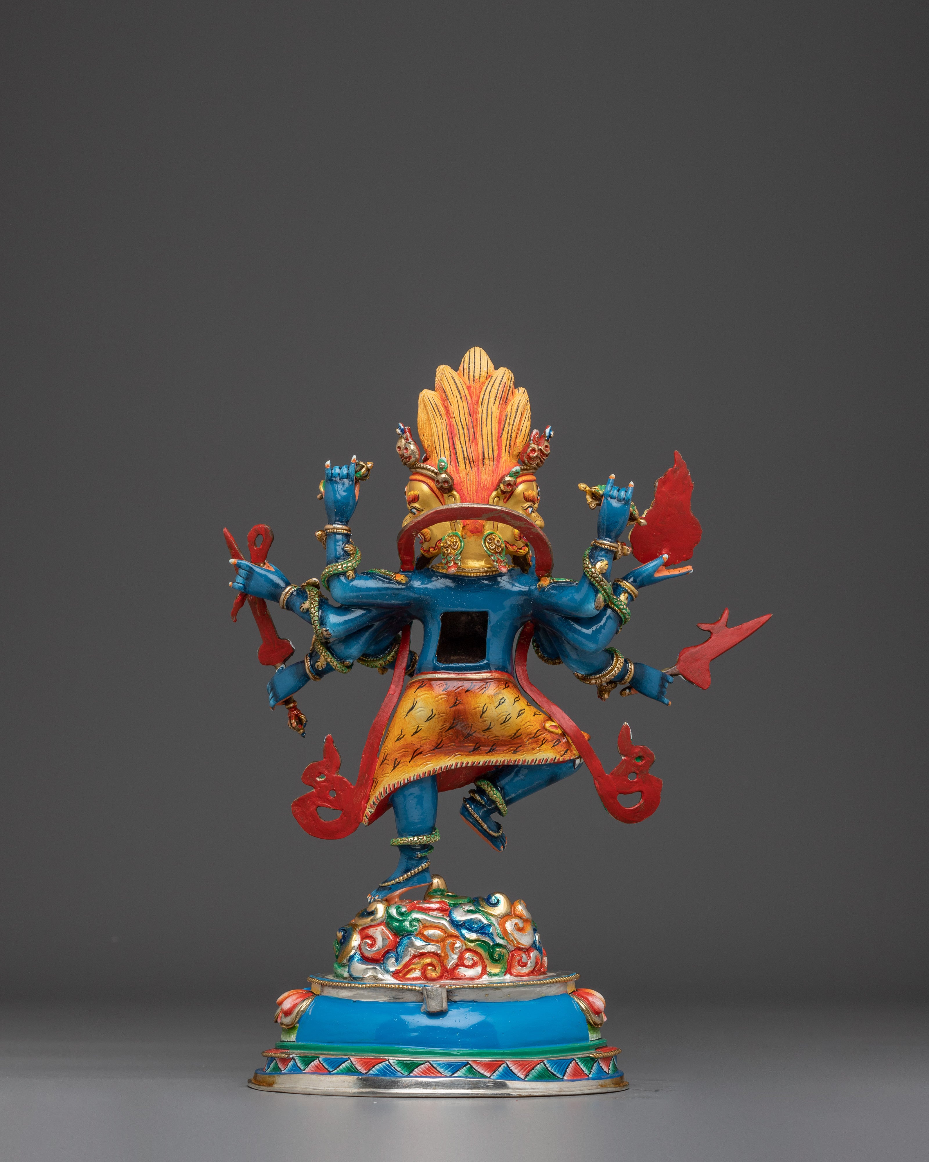 Vajra Purifier Ucchusma Statue | Wisdom King of Tantric Buddhism