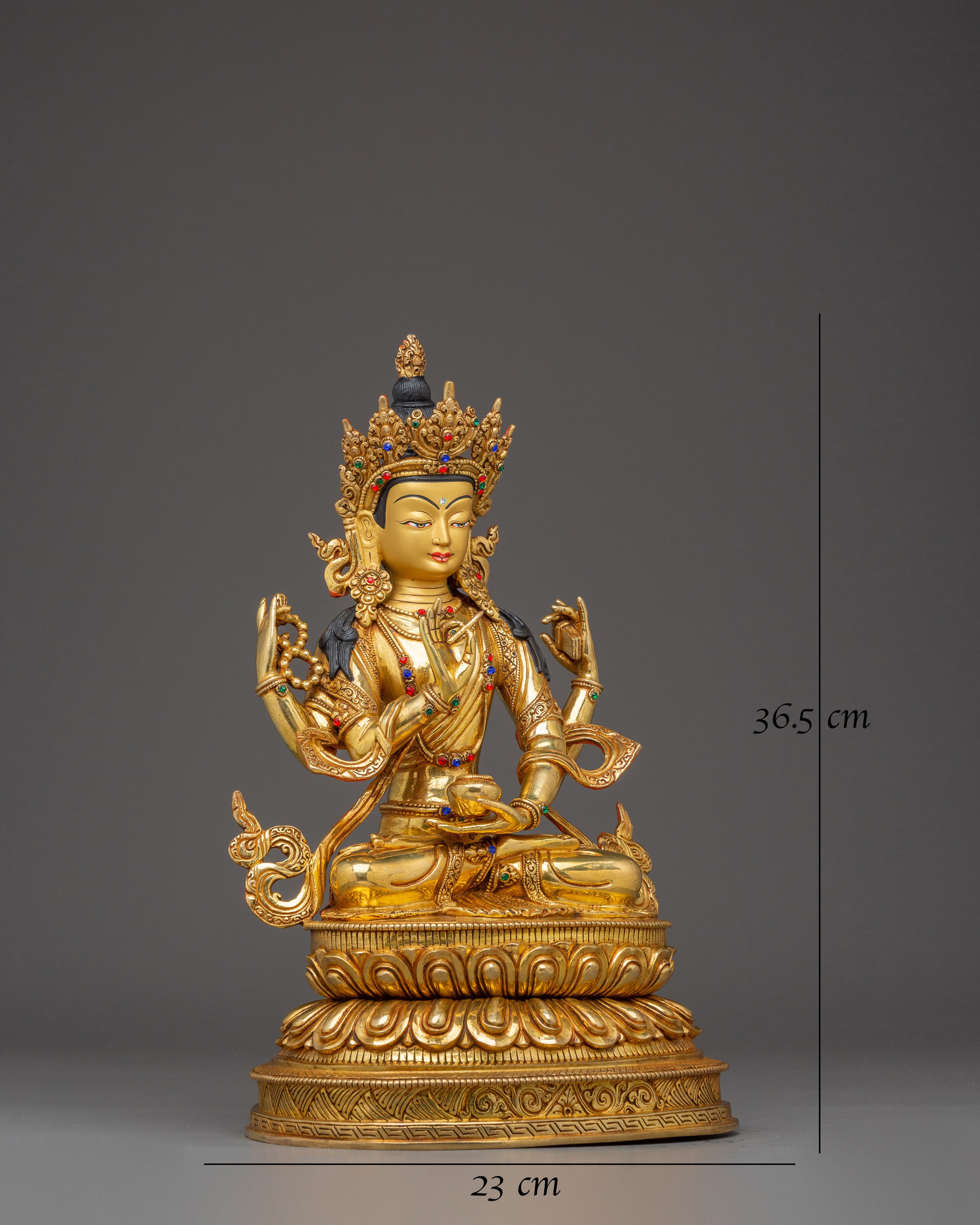 Prajnaparamita Statue: Wisdom Bodhisattva