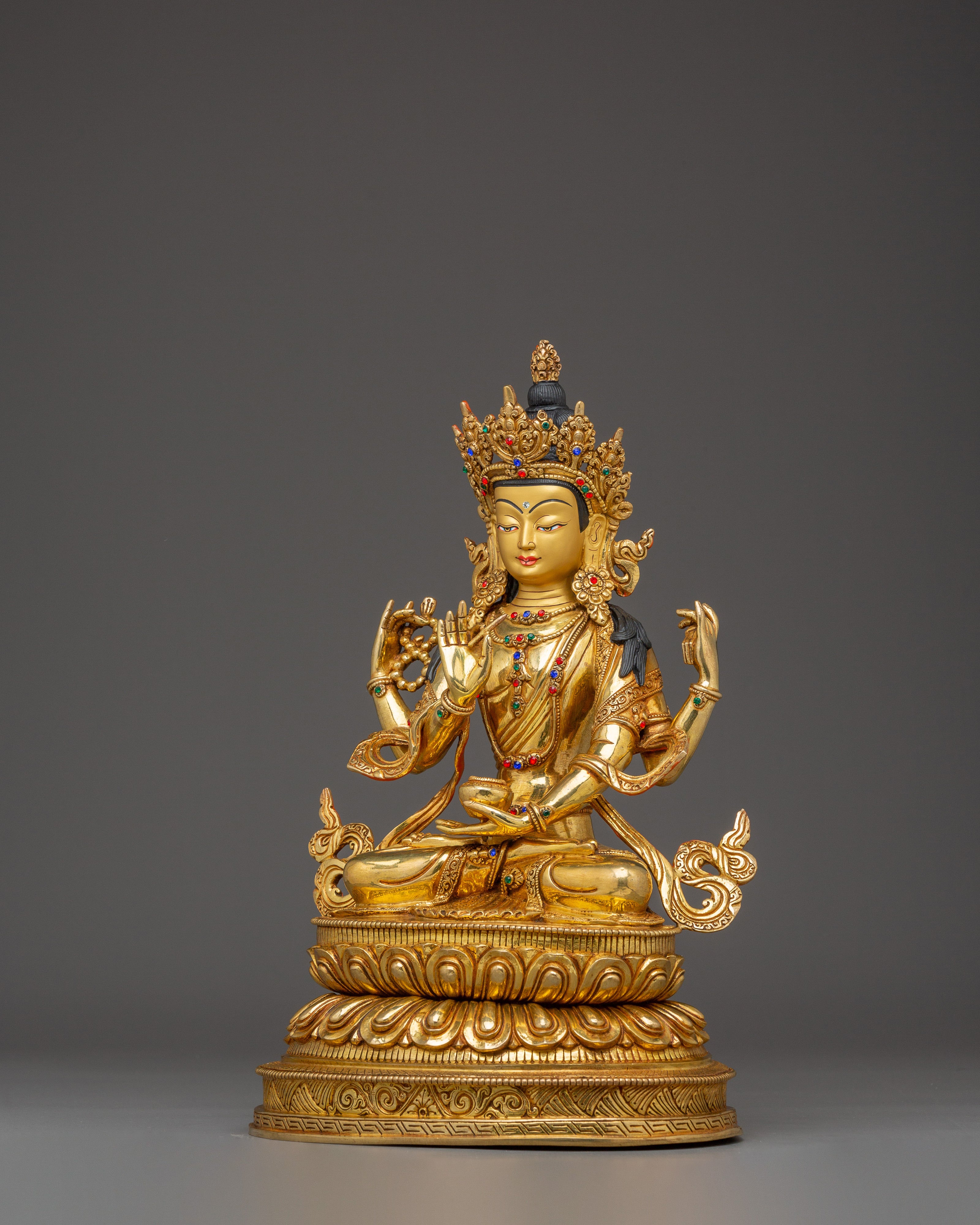 Prajnaparamita Statue: Wisdom Bodhisattva