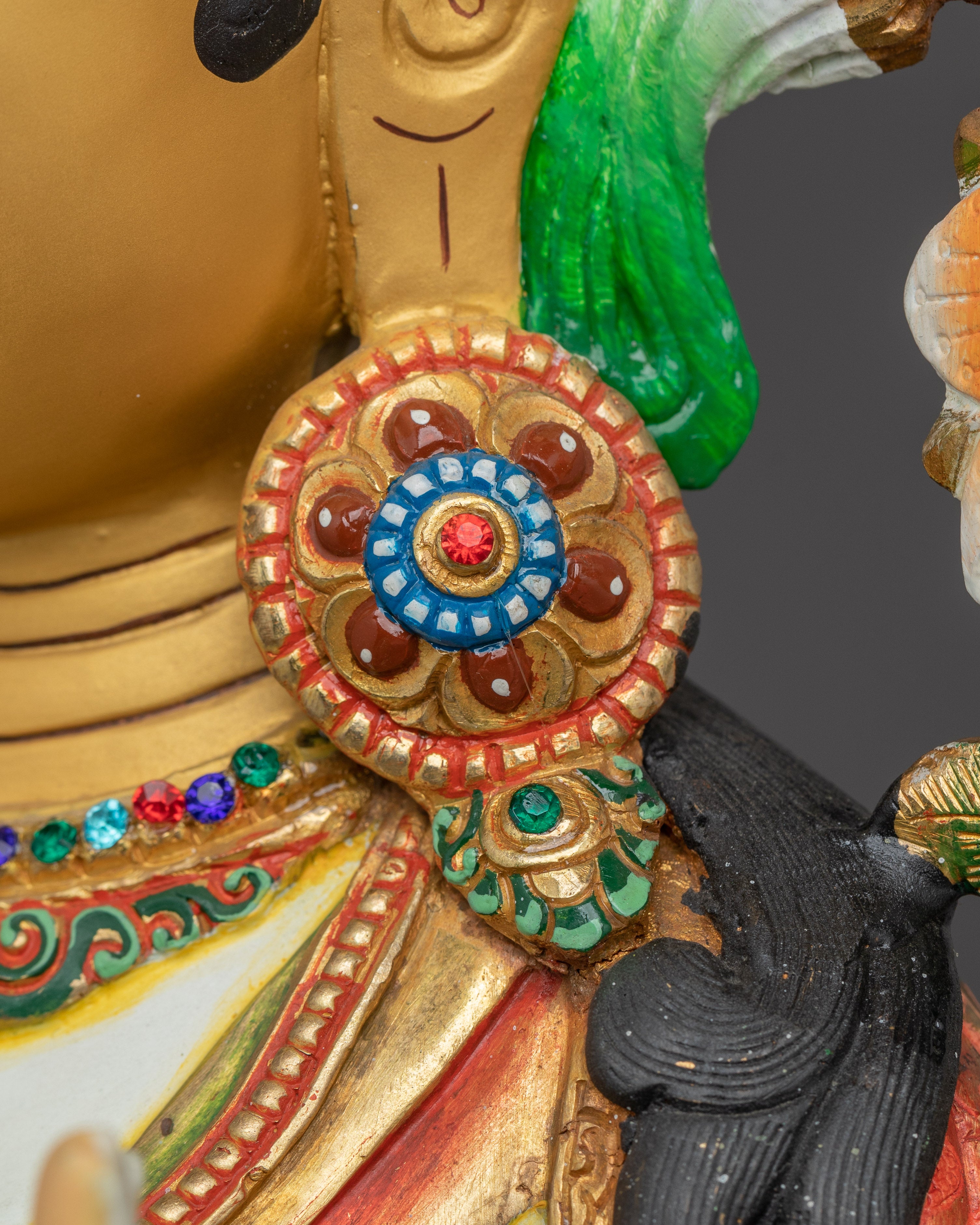 White Tara Statue: Buddhist Longevity Deity