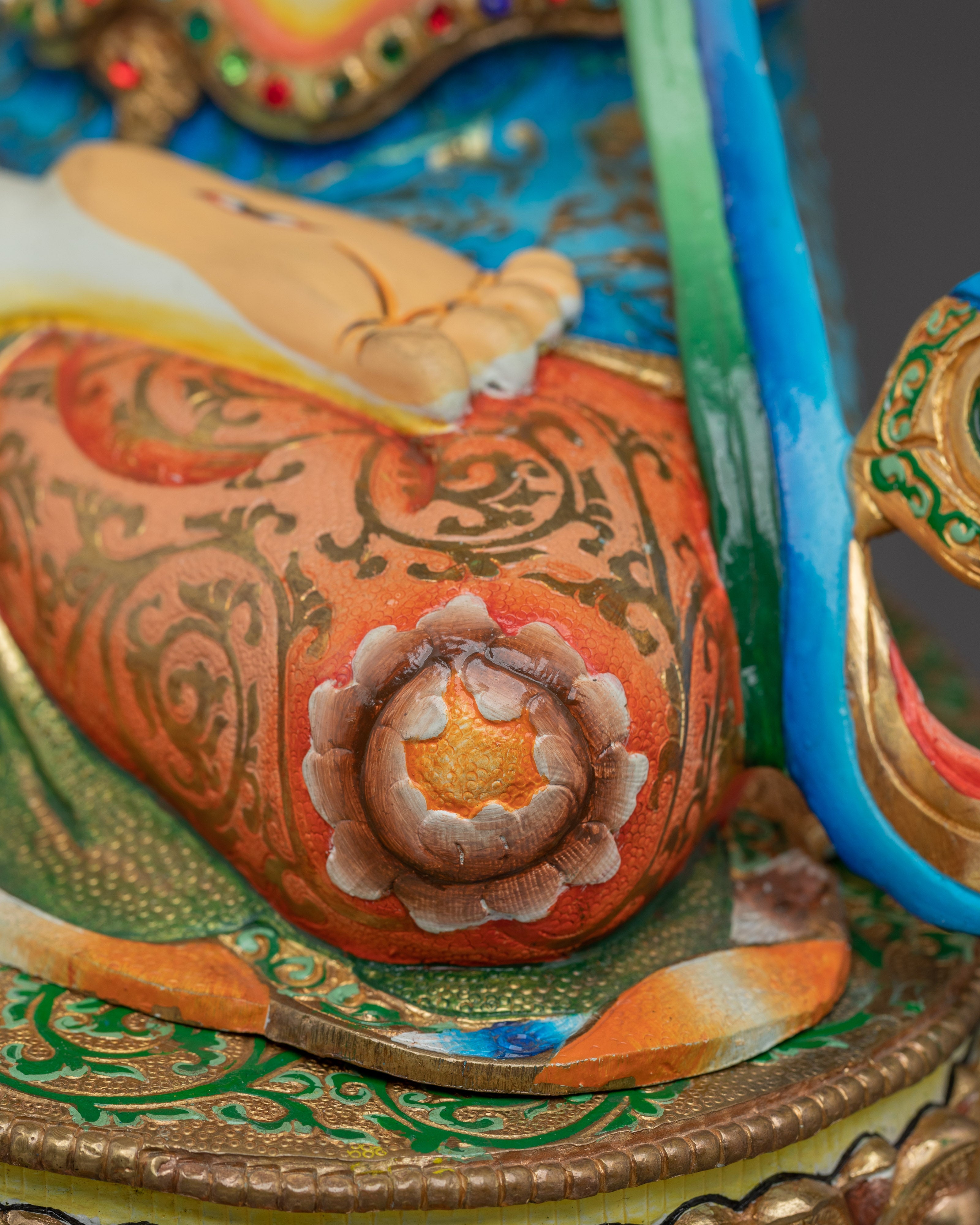 White Tara Statue: Buddhist Longevity Deity