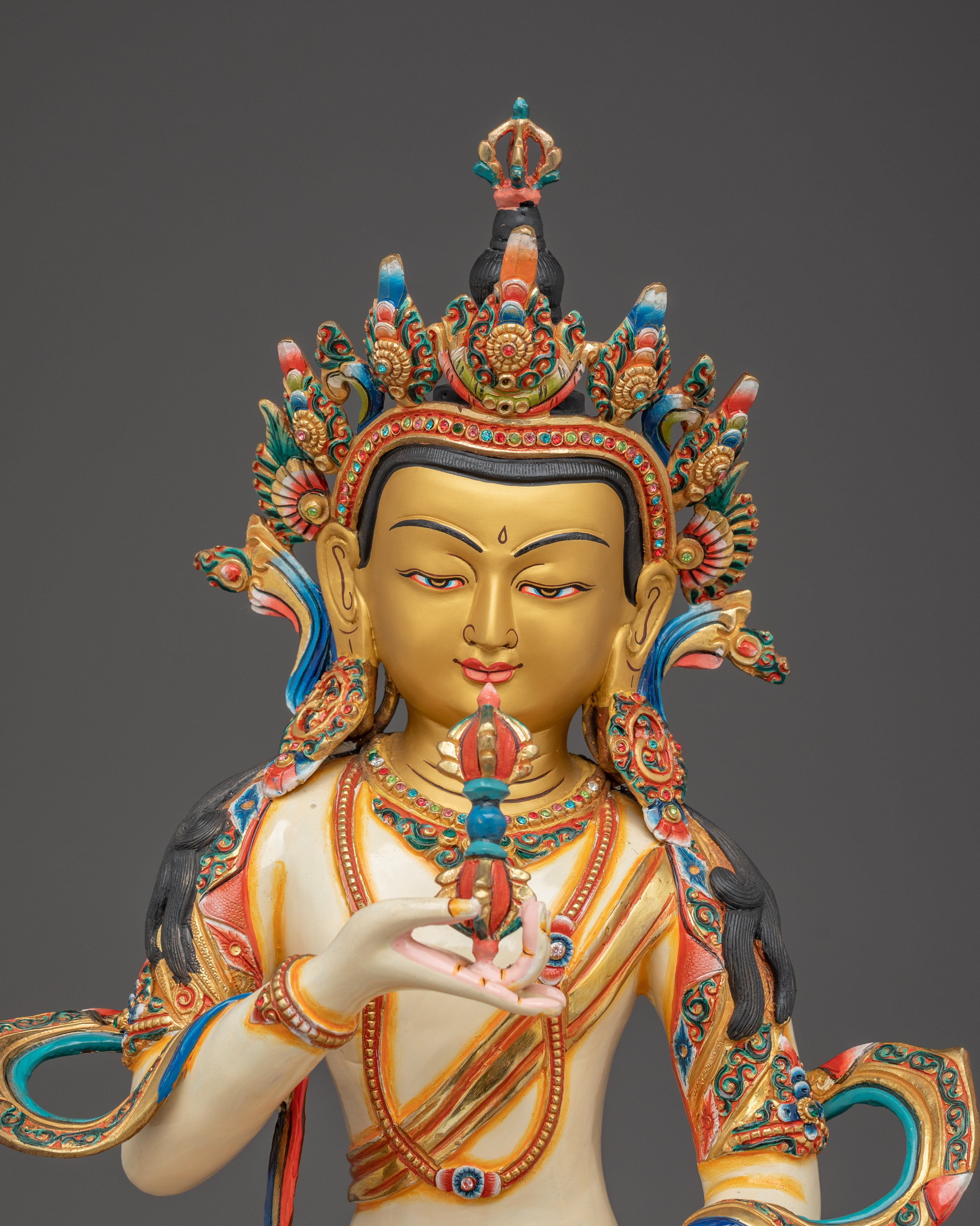 Vajrasattva Statue: Buddhist Purification Bodhisattva