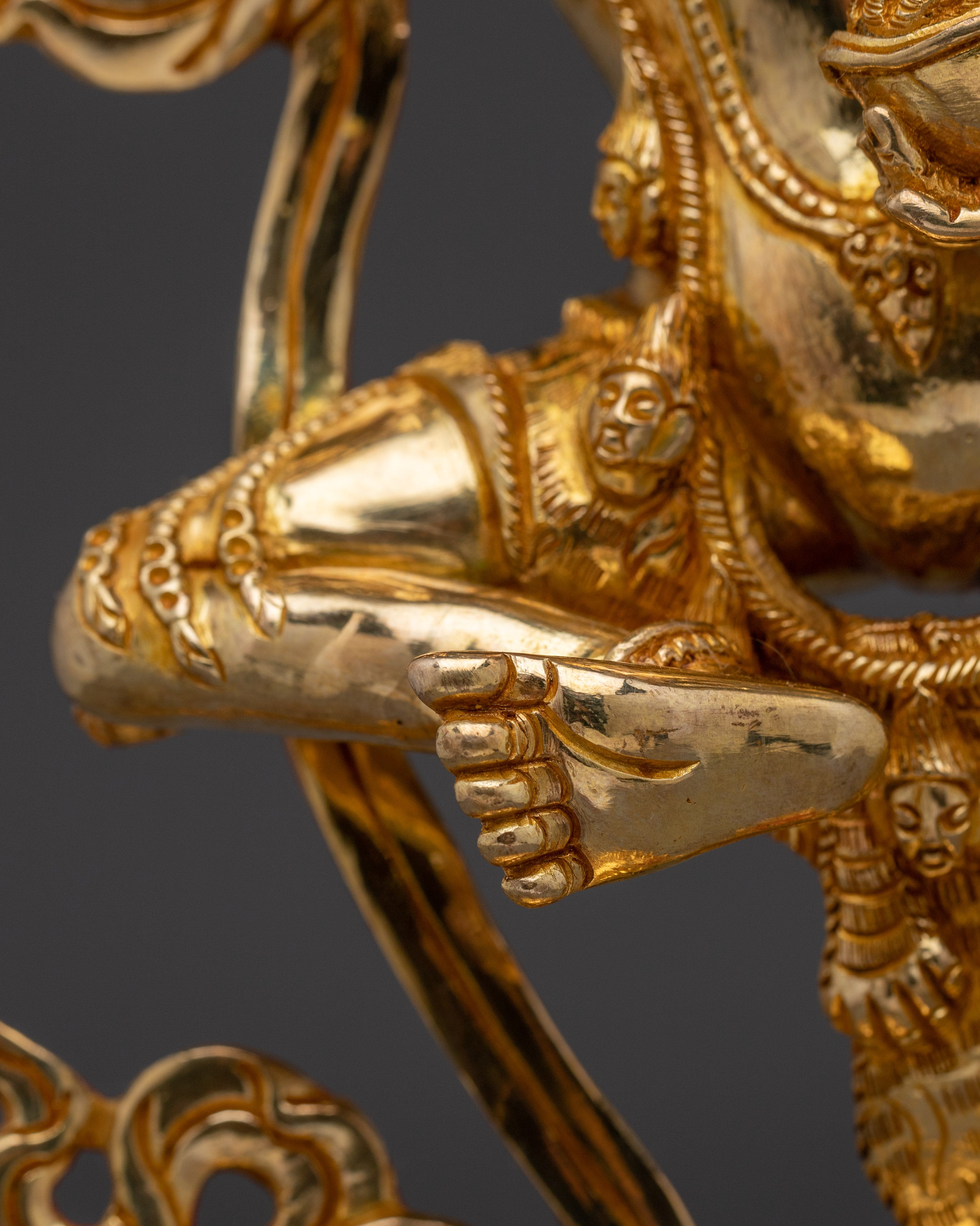 Simhamukha Statue:Wrathful Female Deity