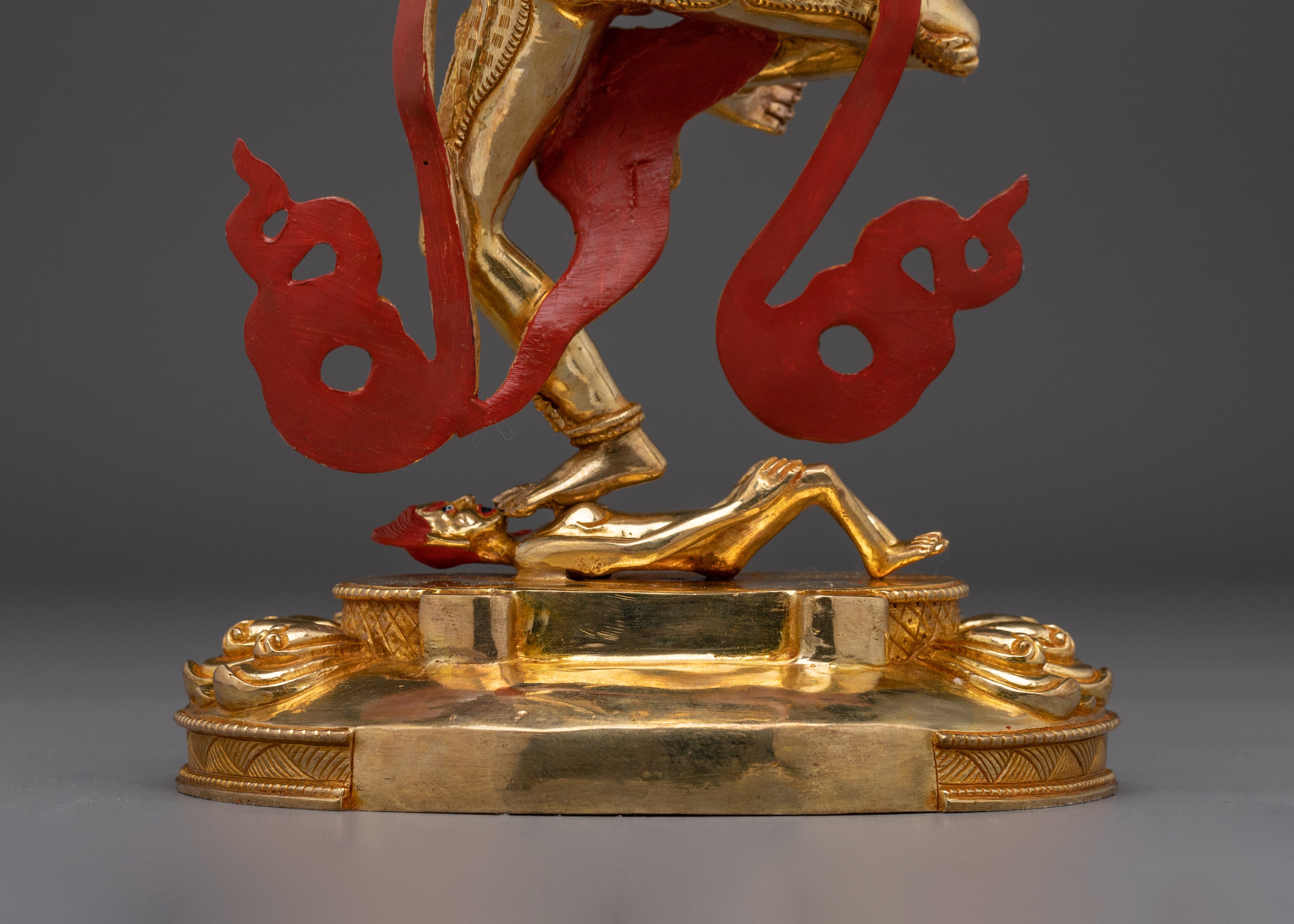 Simhamukha Statue:Wrathful Female Deity