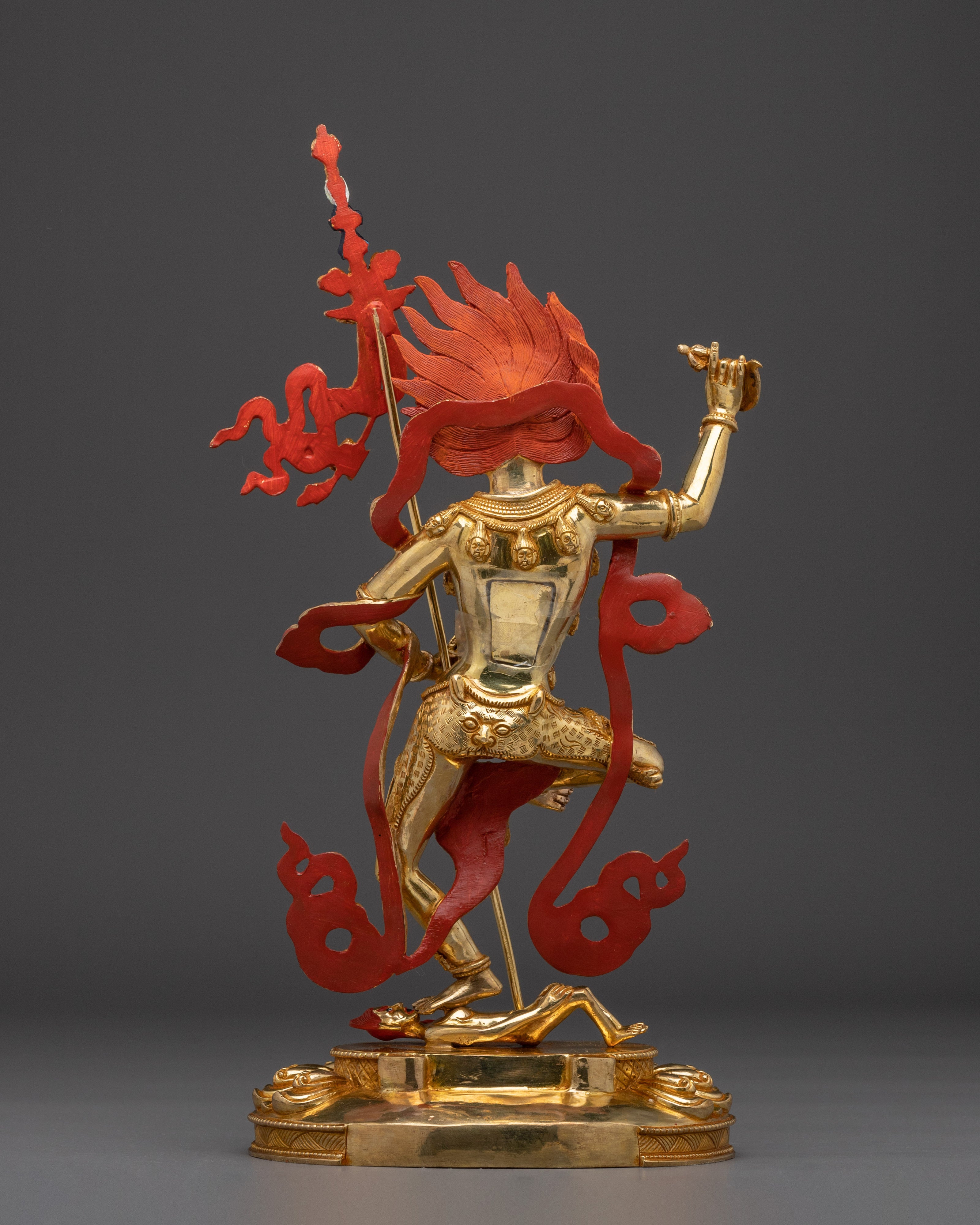 Simhamukha Statue:Wrathful Female Deity