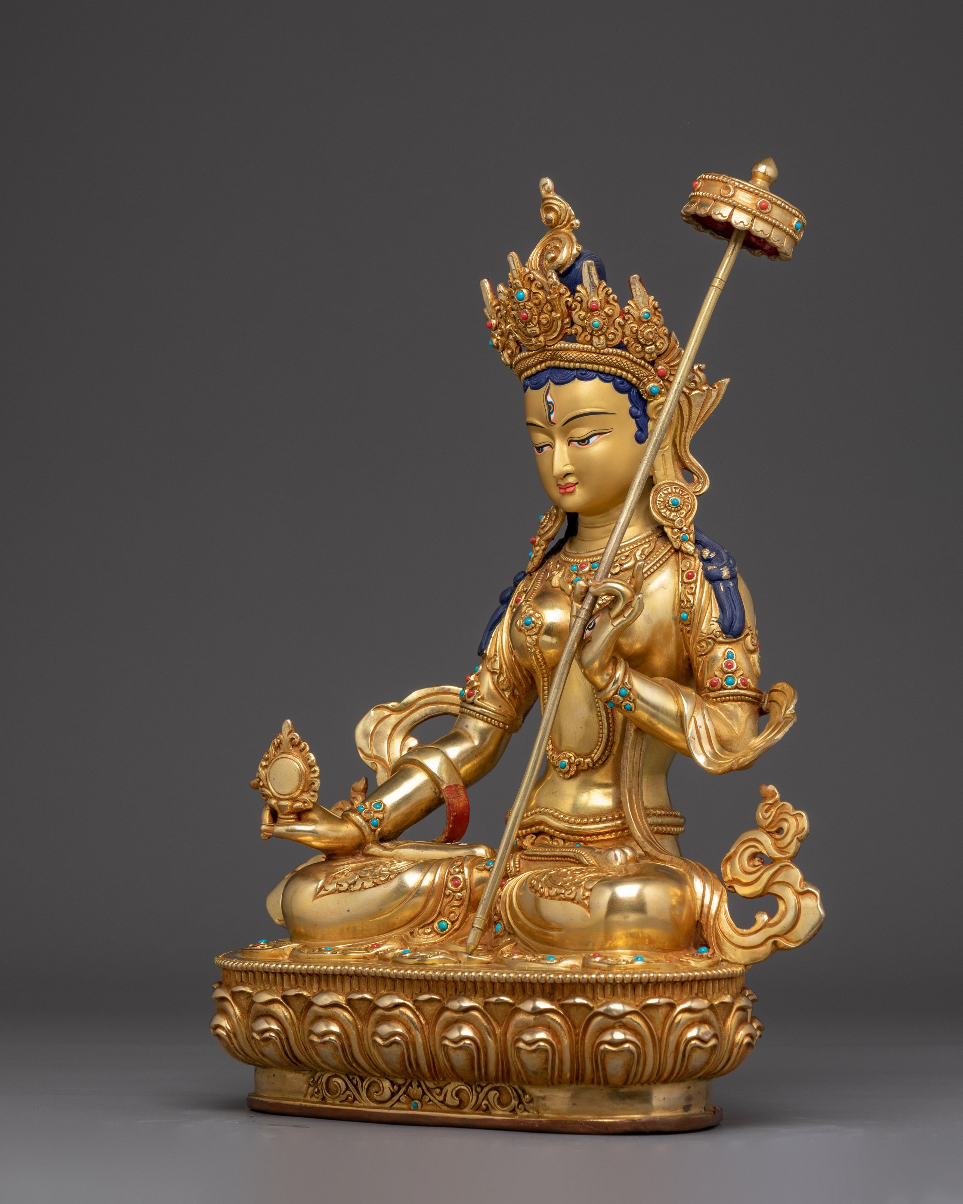Vajrayana Dukar Figure | Tibetan Icon for Purification