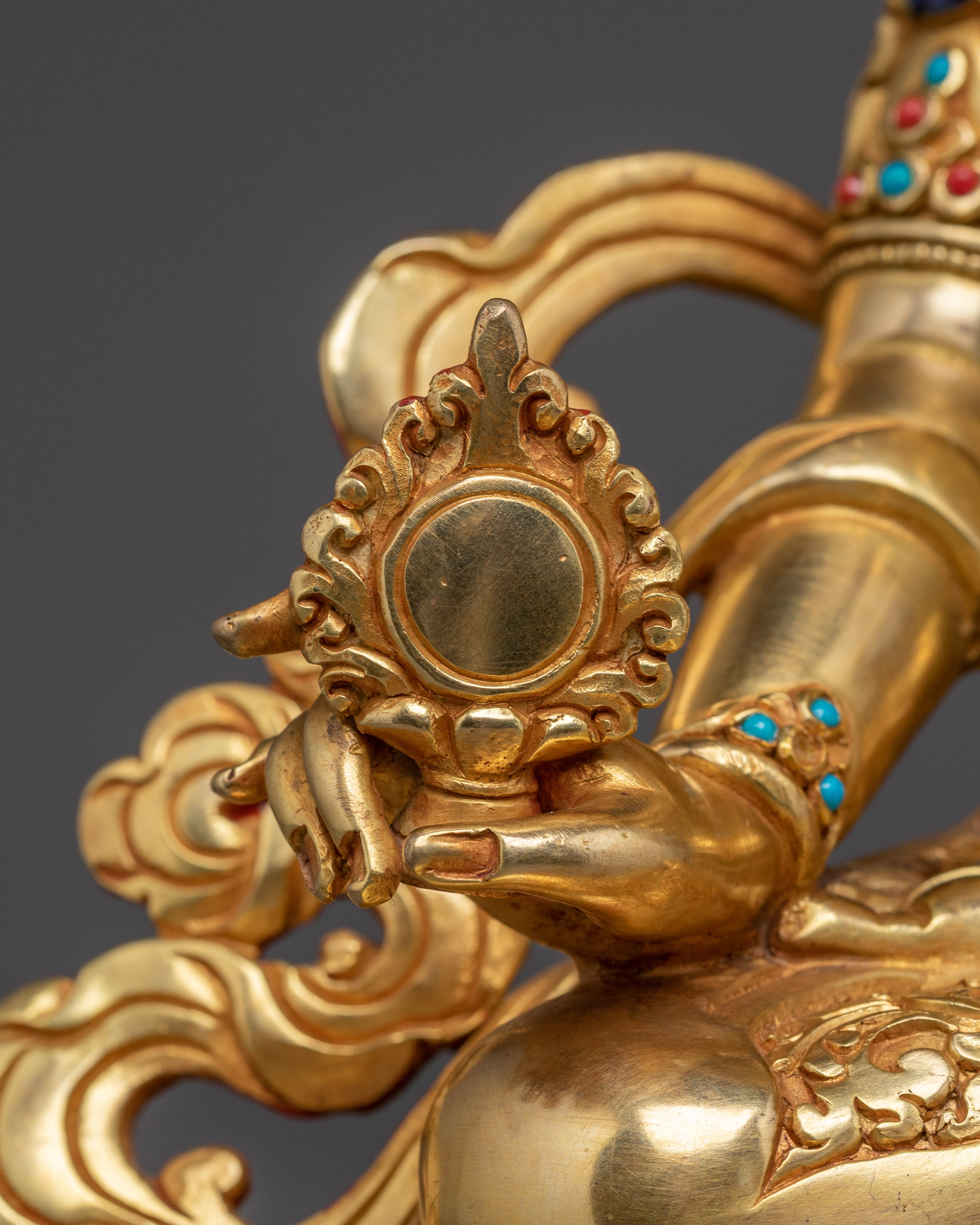 Vajrayana Dukar Figure | Tibetan Icon for Purification