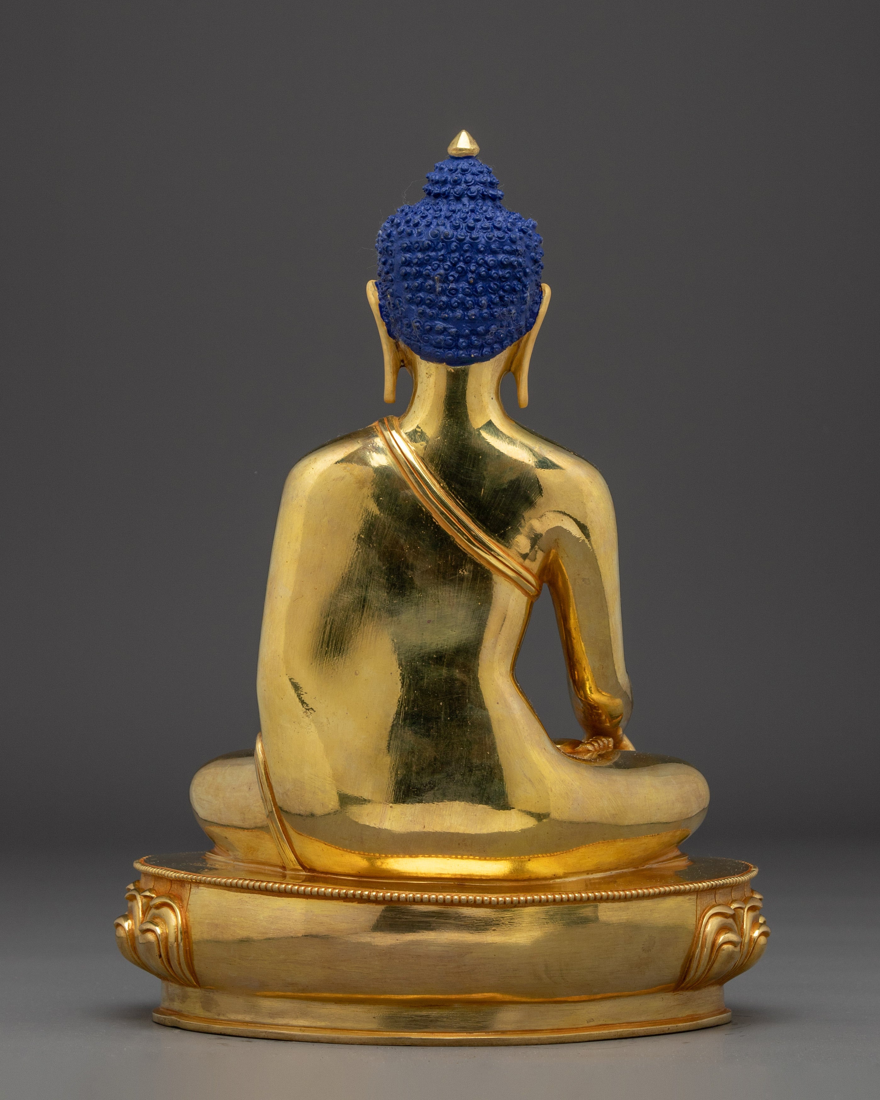 Shakyamuni Buddha, Peaceful Sculpture | Handcrafted Tibetan Icon