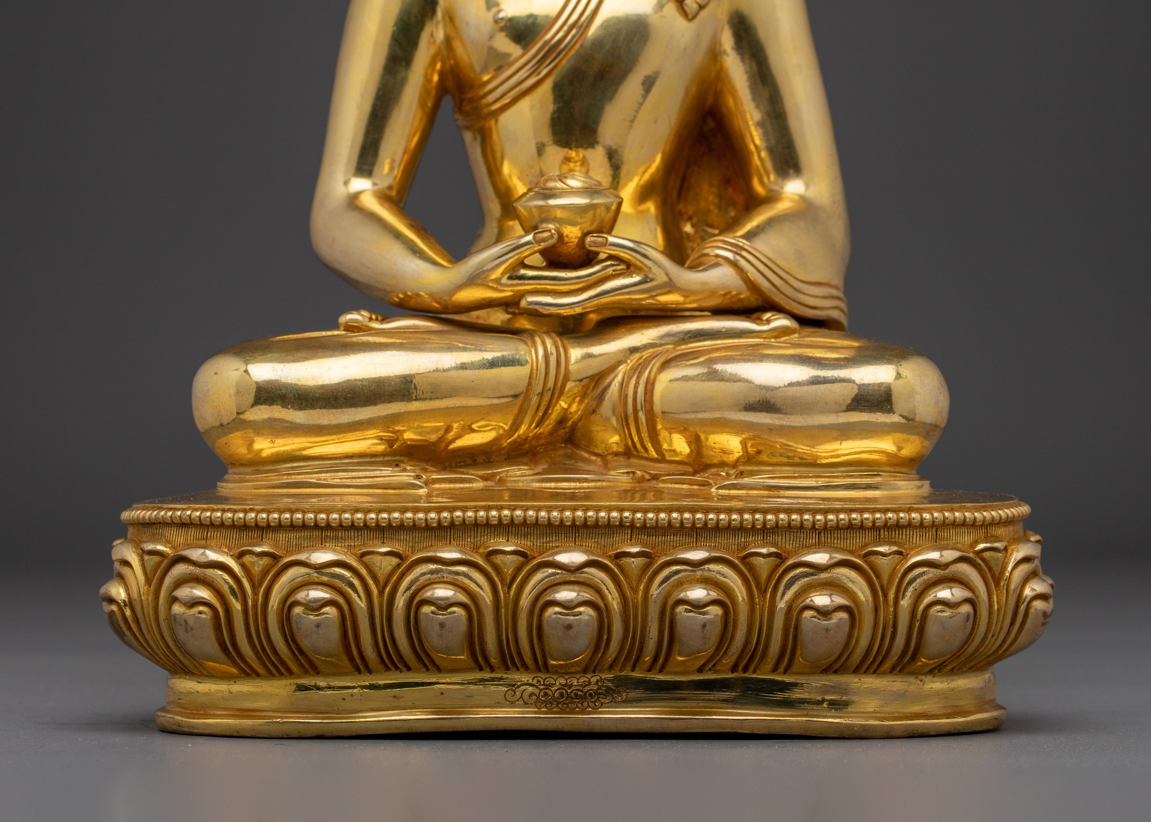 Sacred Amitabha Buddha Statue | Nepali Handcrafted Icon