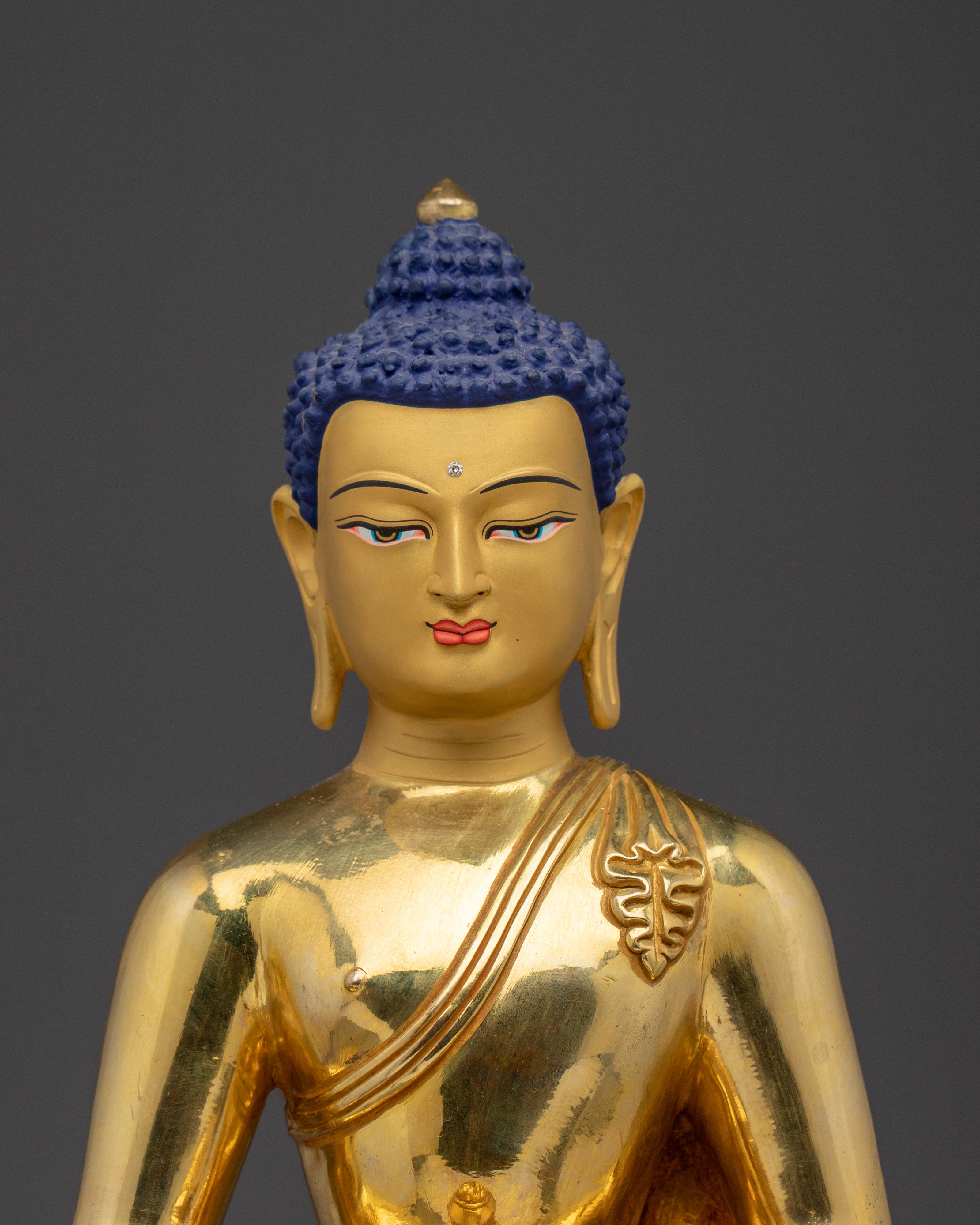 Sacred Amitabha Buddha Statue | Nepali Handcrafted Icon